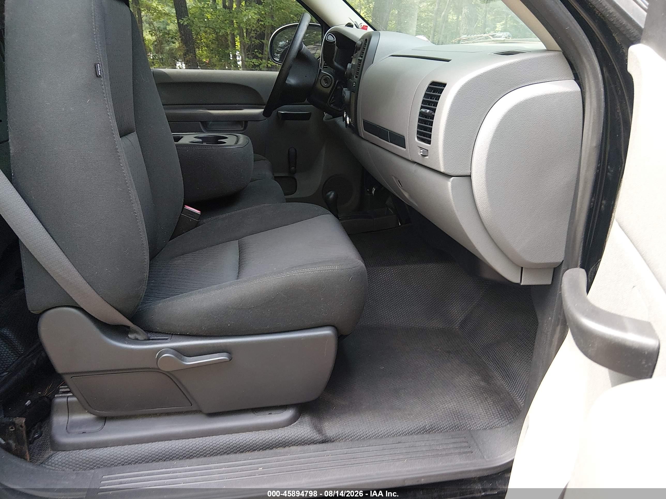 2013 Chevrolet Silverado 1500 Work Truck Black vin: 1GCNKPEA3DZ298474