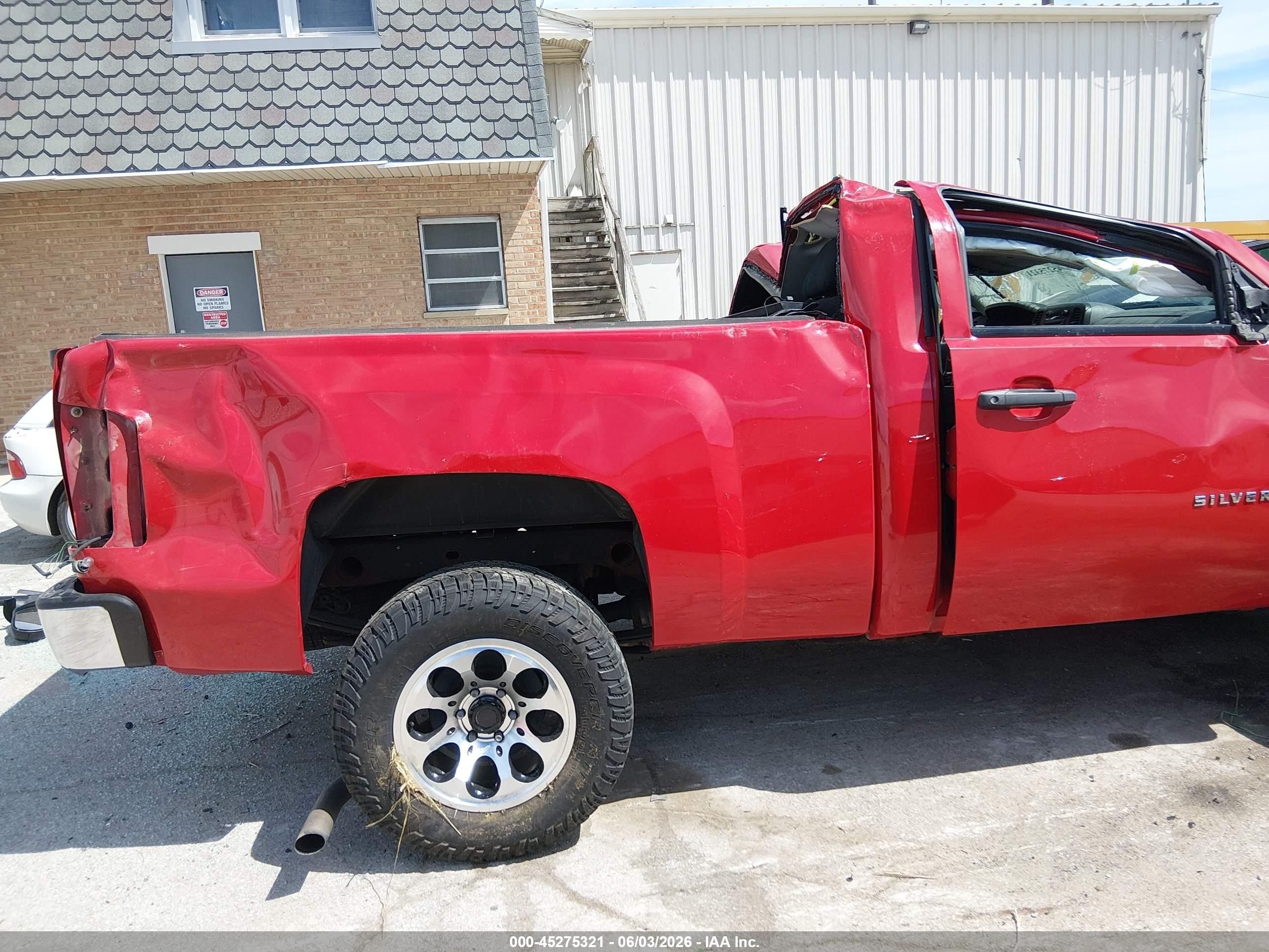 2013 Chevrolet Silverado 1500 Work Truck Red vin: 1GCNKPEA7DZ266191