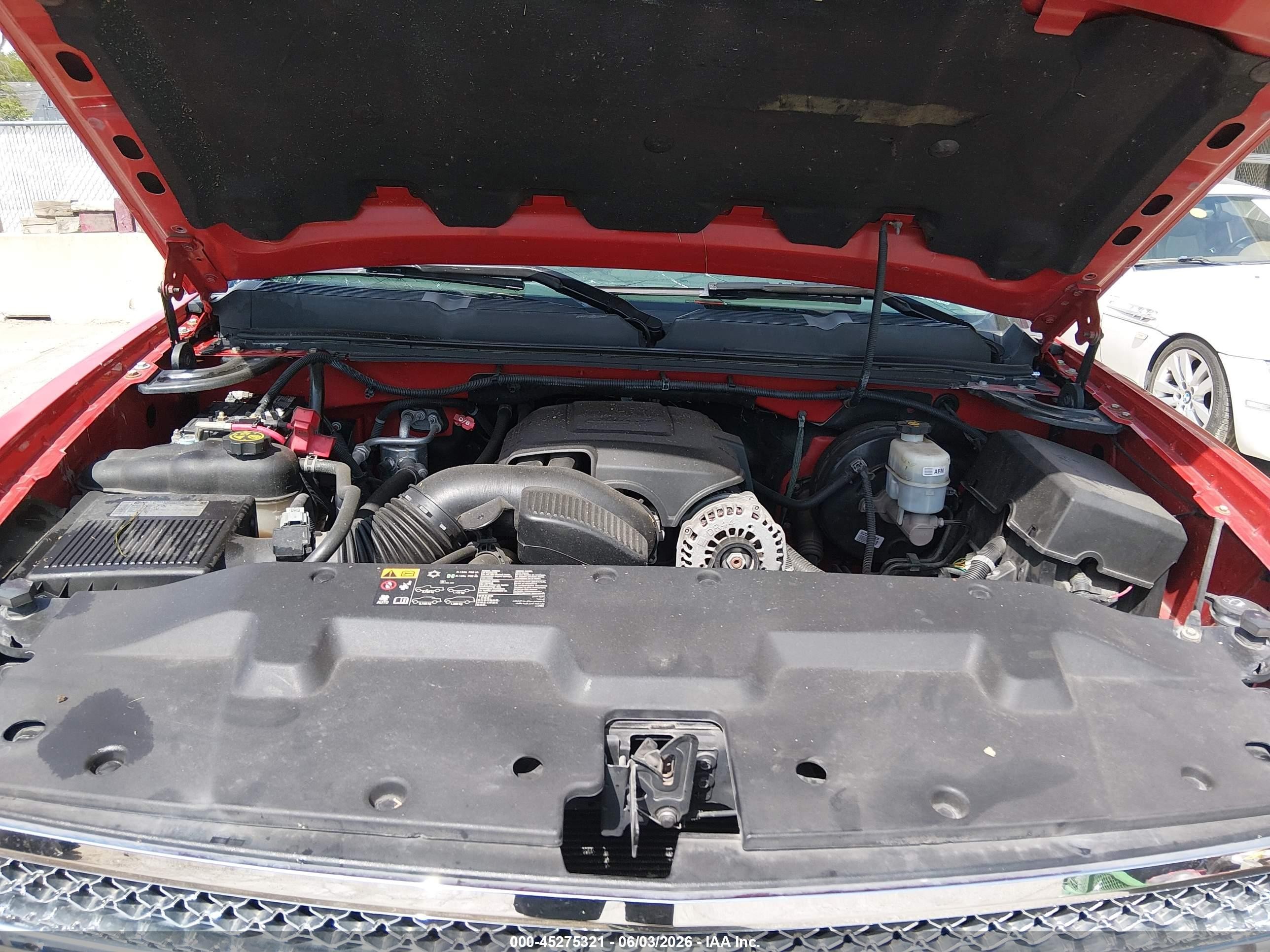 2013 Chevrolet Silverado 1500 Work Truck Red vin: 1GCNKPEA7DZ266191