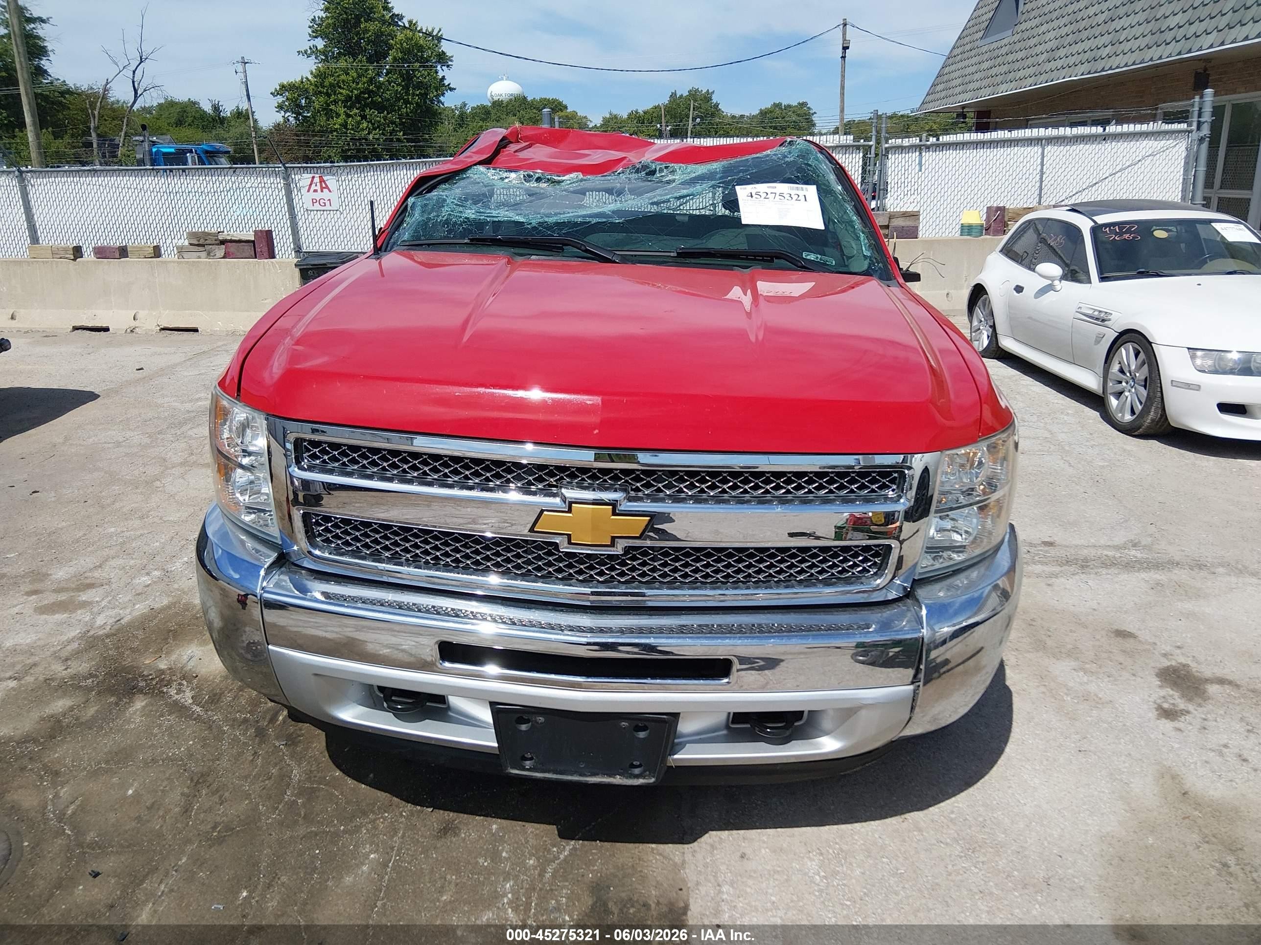 2013 Chevrolet Silverado 1500 Work Truck Red vin: 1GCNKPEA7DZ266191