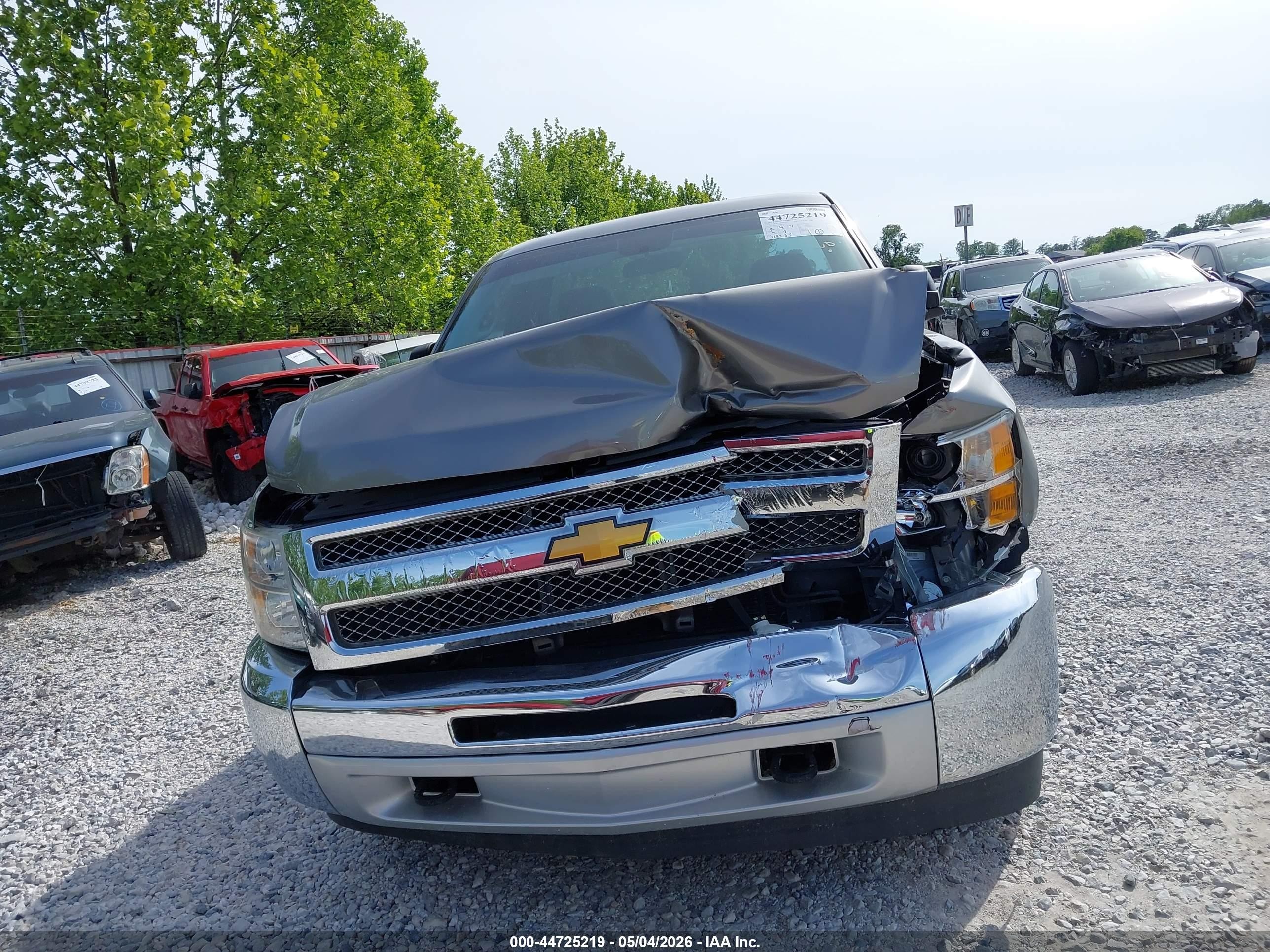 2013 Chevrolet Silverado 1500 Work Truck Серый vin: 1GCNKPEA7DZ314773