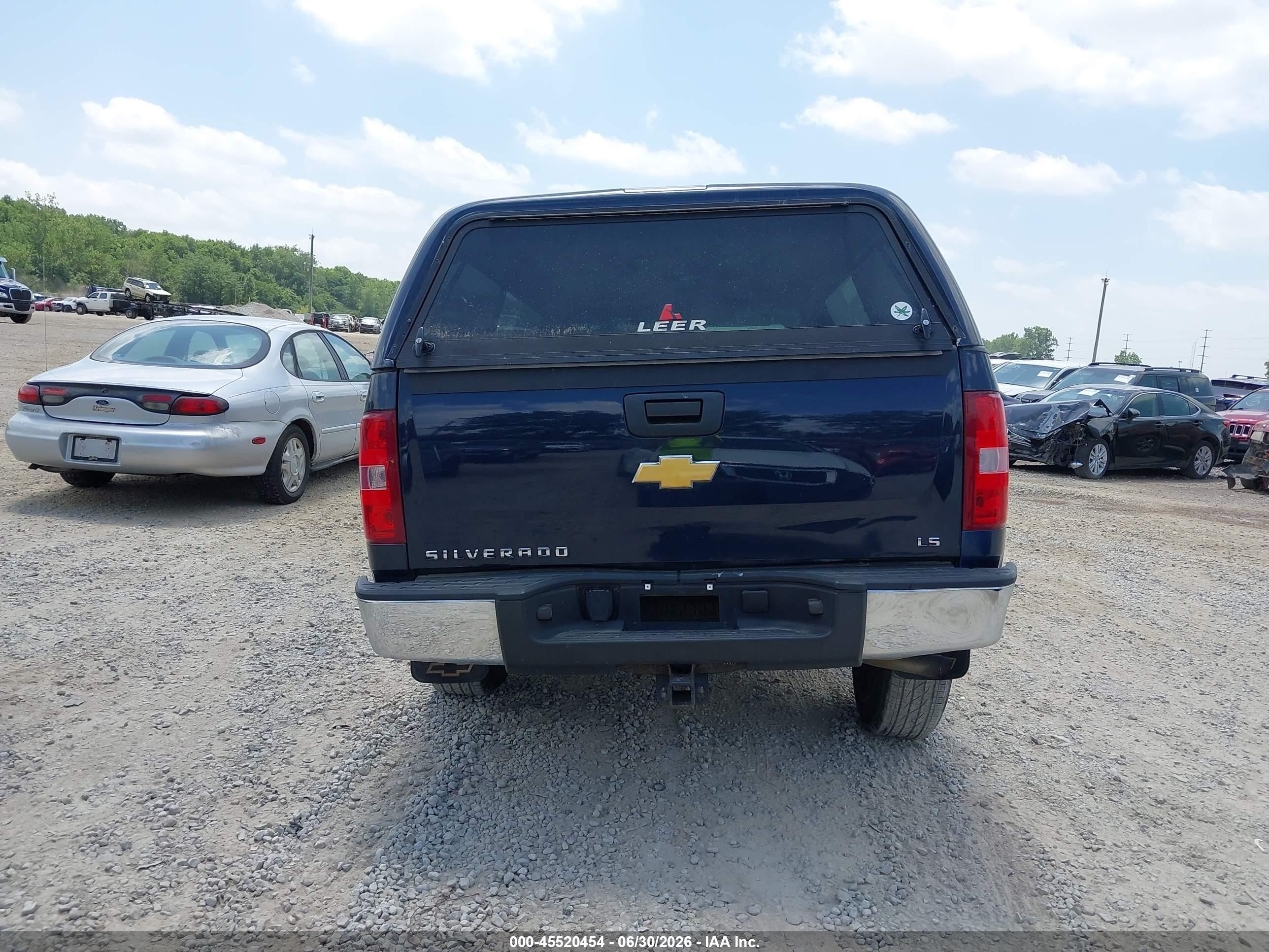 2012 Chevrolet Silverado 1500 Work Truck Blue vin: 1GCNKPEA8CZ179155