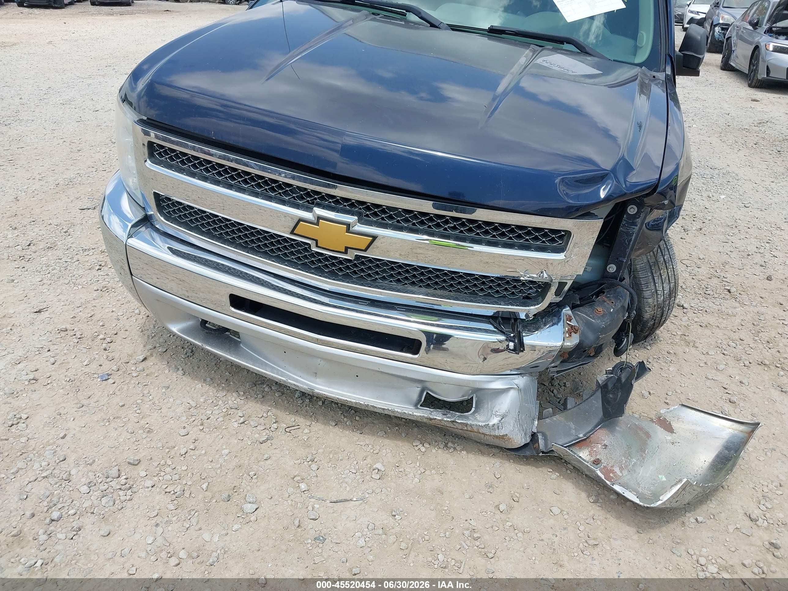 2012 Chevrolet Silverado 1500 Work Truck Blue vin: 1GCNKPEA8CZ179155