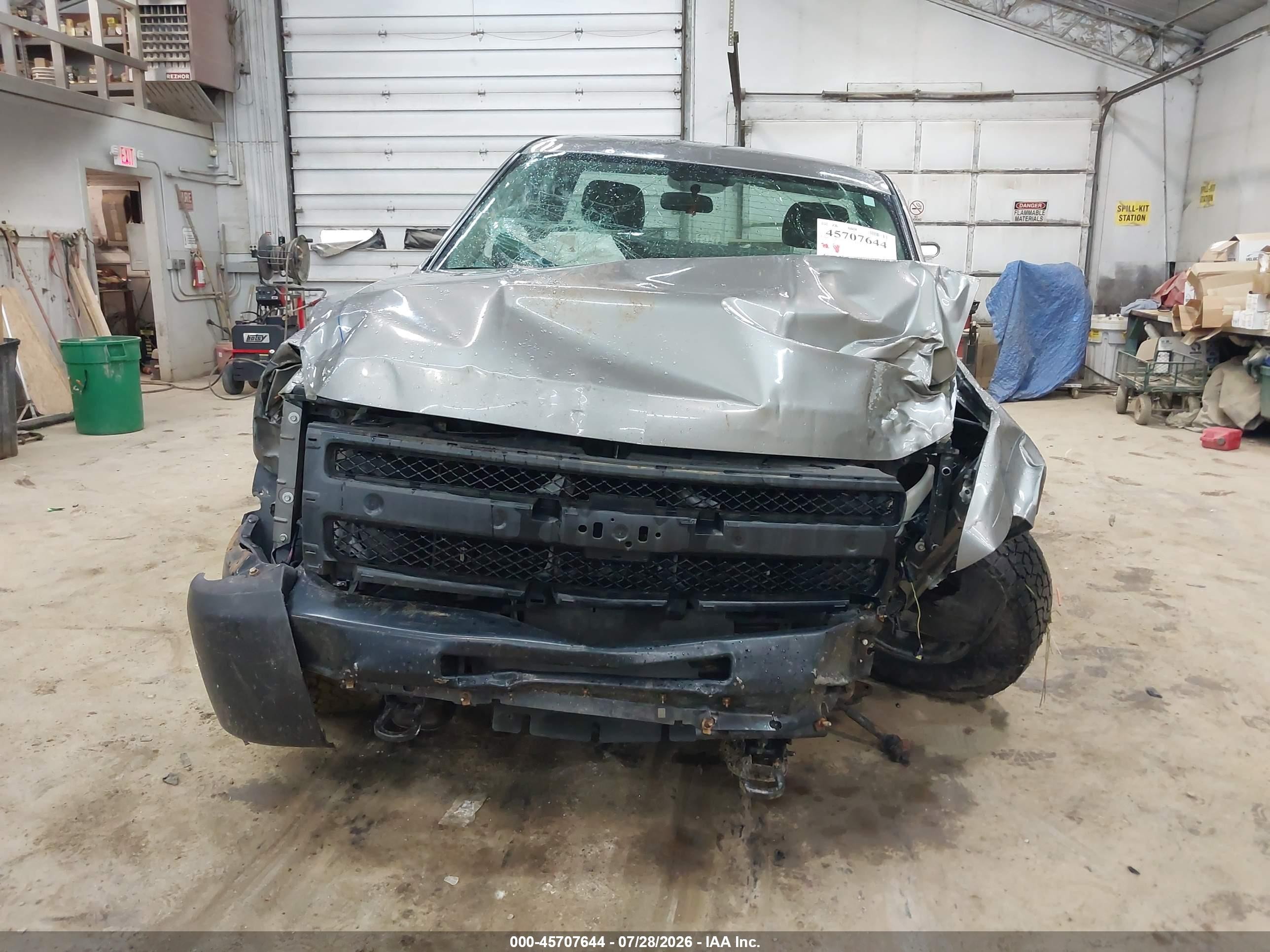 2013 Chevrolet Silverado 1500 Work Truck Gray vin: 1GCNKPEA8DZ330996