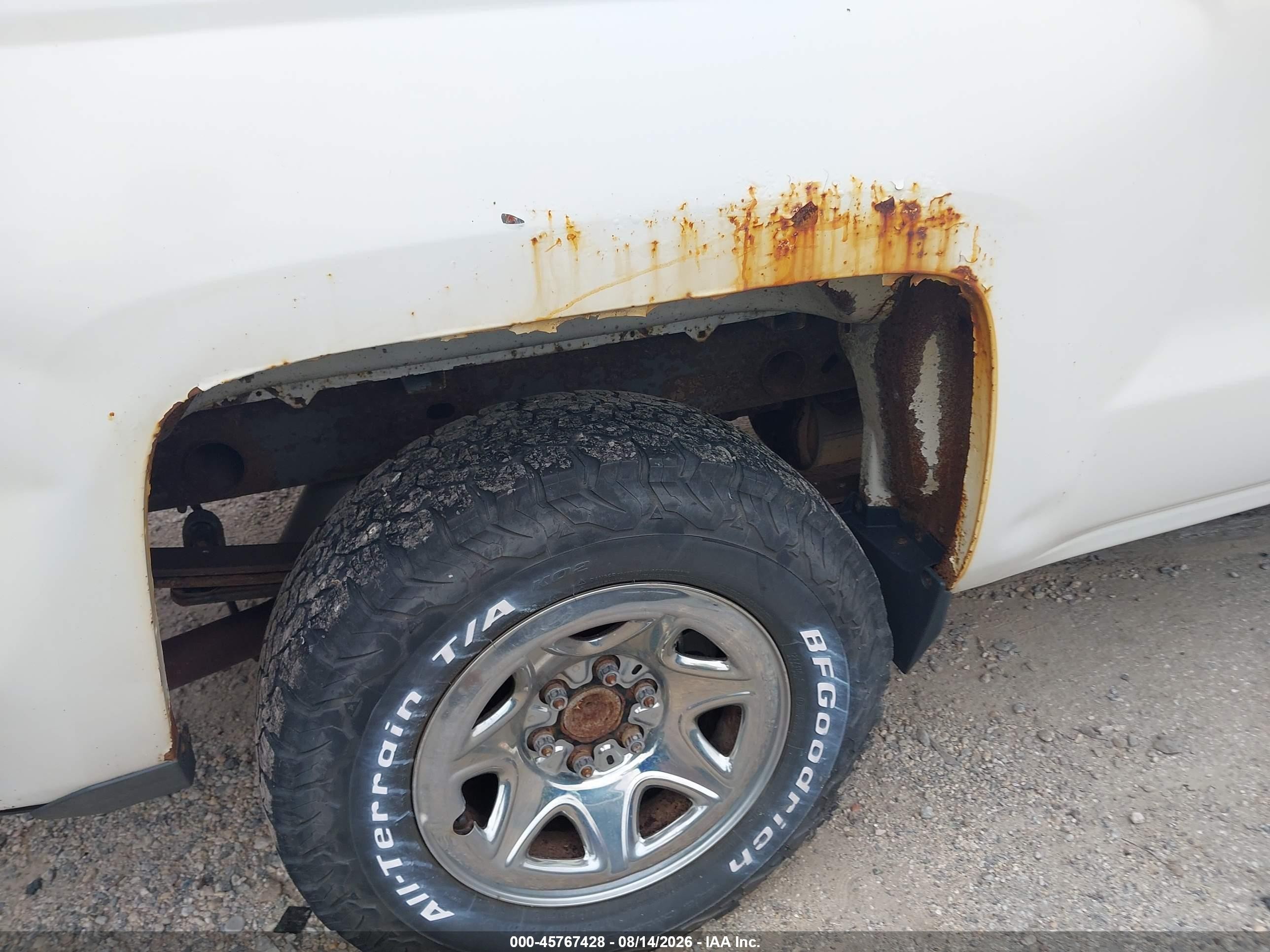 2015 Chevrolet Silverado 1500 Ls White vin: 1GCNKPEC1FZ156161