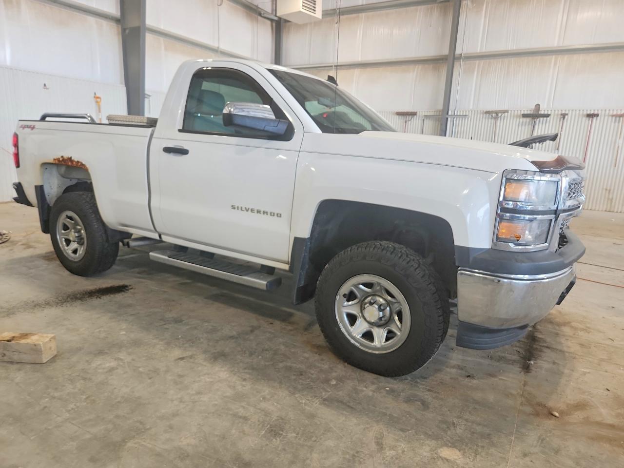 2015 Chevrolet Silverado K1500 White vin: 1GCNKPEC2FZ241283