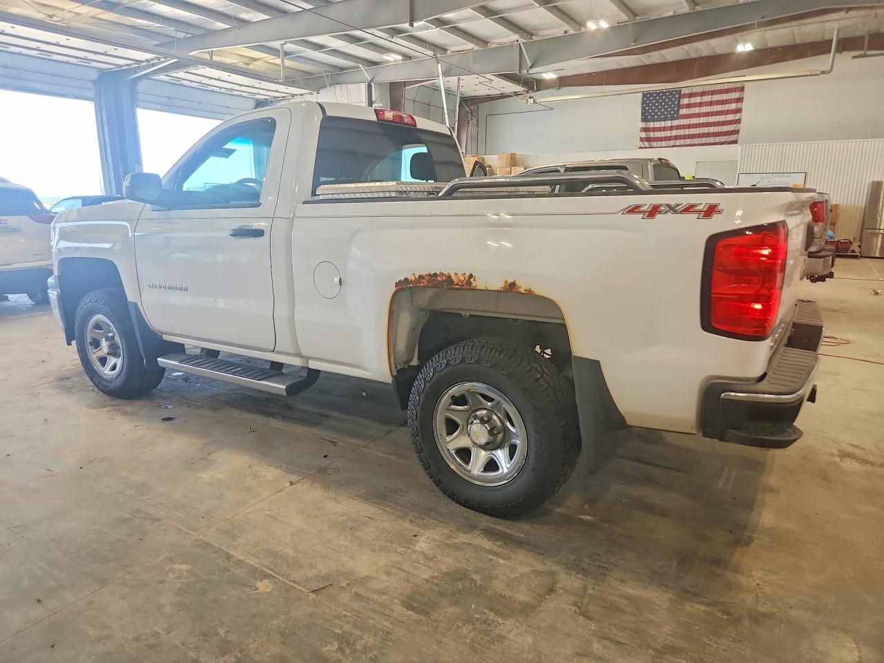 2015 Chevrolet Silverado K1500 White vin: 1GCNKPEC2FZ241283