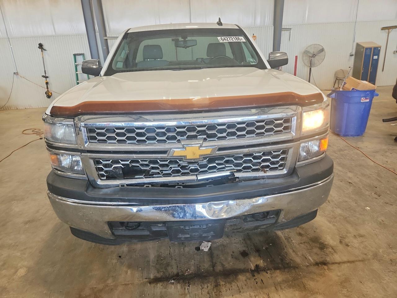 2015 Chevrolet Silverado K1500 White vin: 1GCNKPEC2FZ241283