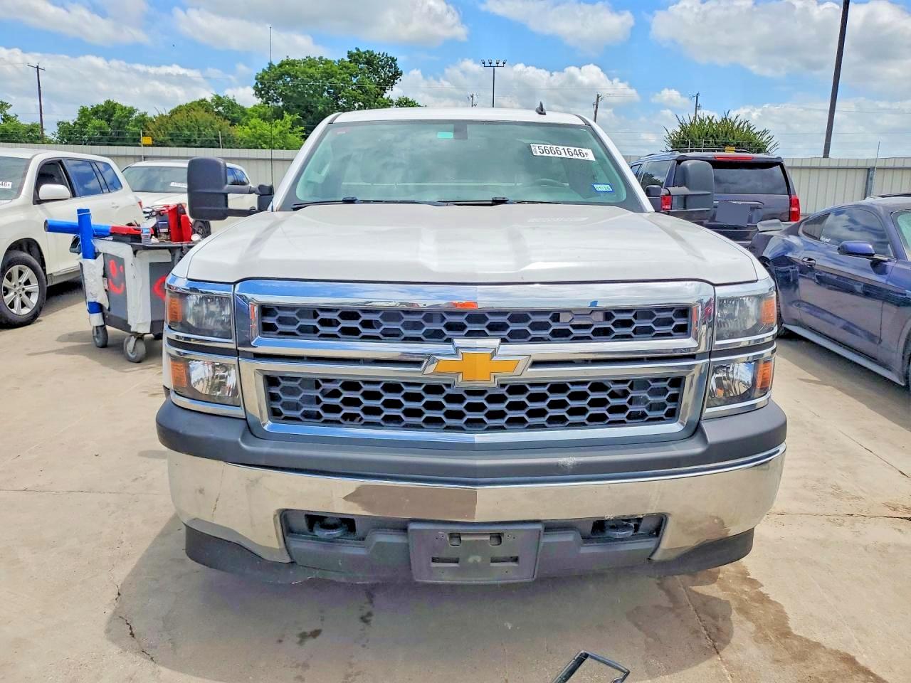 2014 Chevrolet Silverado K1500 White vin: 1GCNKPEC3EZ276865