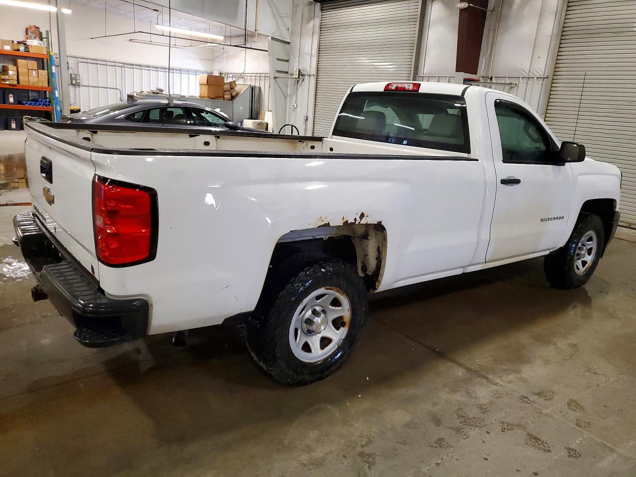 2015 Chevrolet Silverado K1500 White vin: 1GCNKPEC3FZ242720