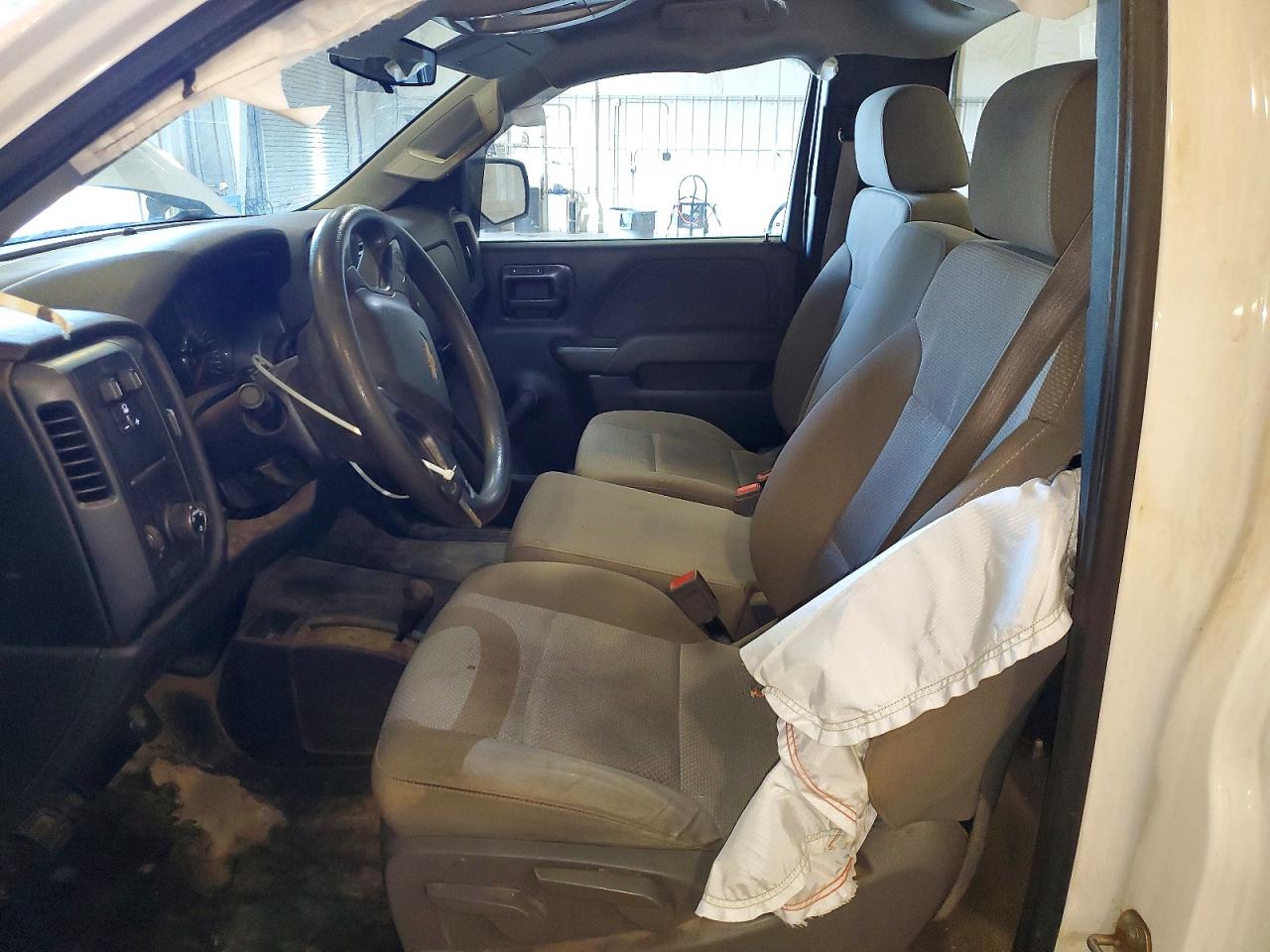 2015 Chevrolet Silverado K1500 White vin: 1GCNKPEC3FZ242720