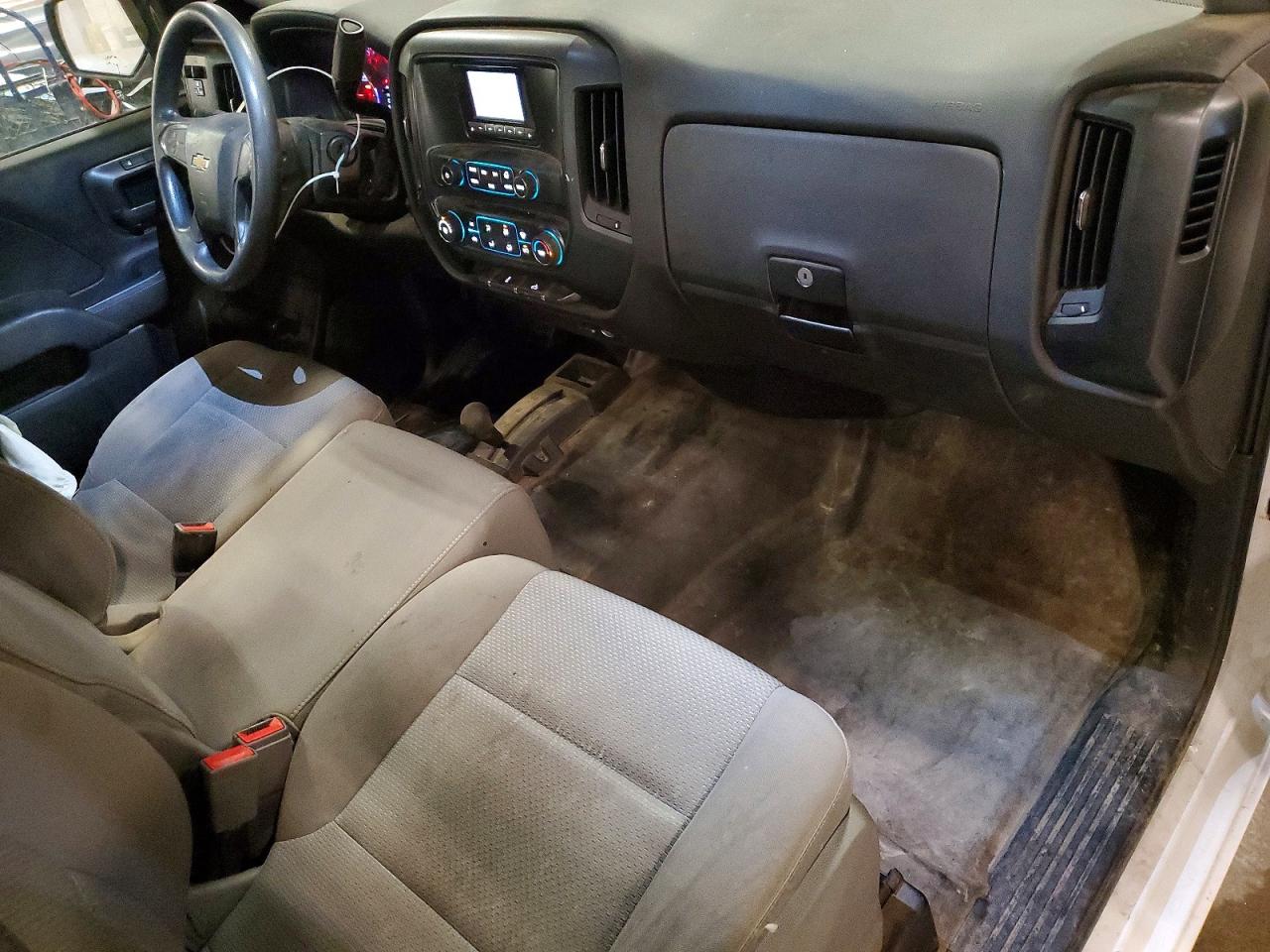 2015 Chevrolet Silverado K1500 White vin: 1GCNKPEC3FZ242720