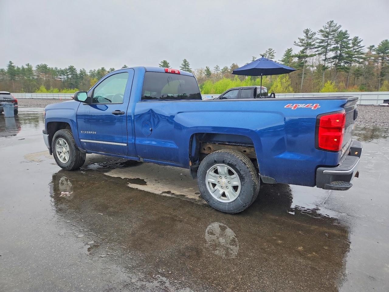 2015 Chevrolet Silverado K1500 Blue vin: 1GCNKPEC3FZ366826