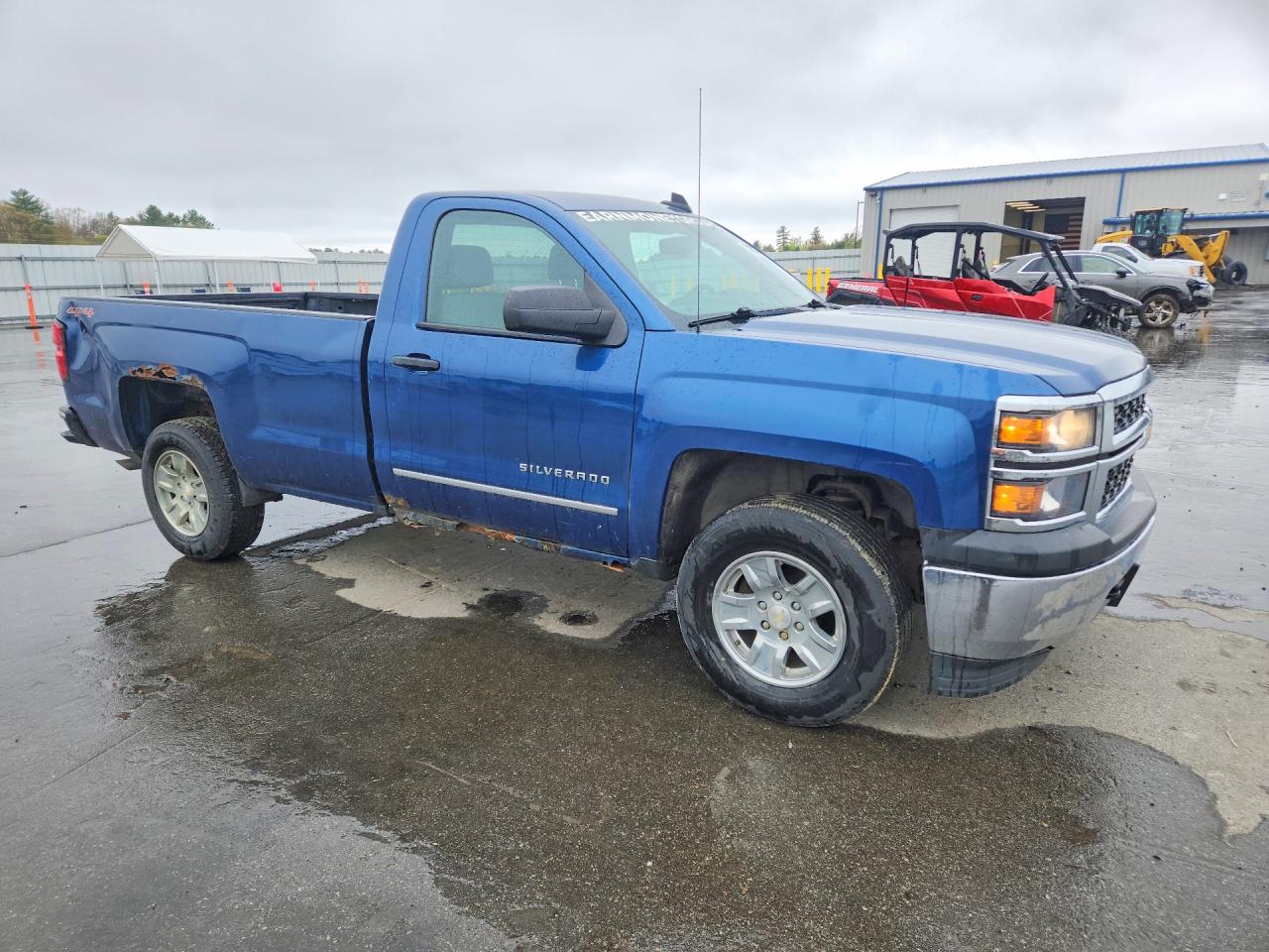 2015 Chevrolet Silverado K1500 Blue vin: 1GCNKPEC3FZ366826