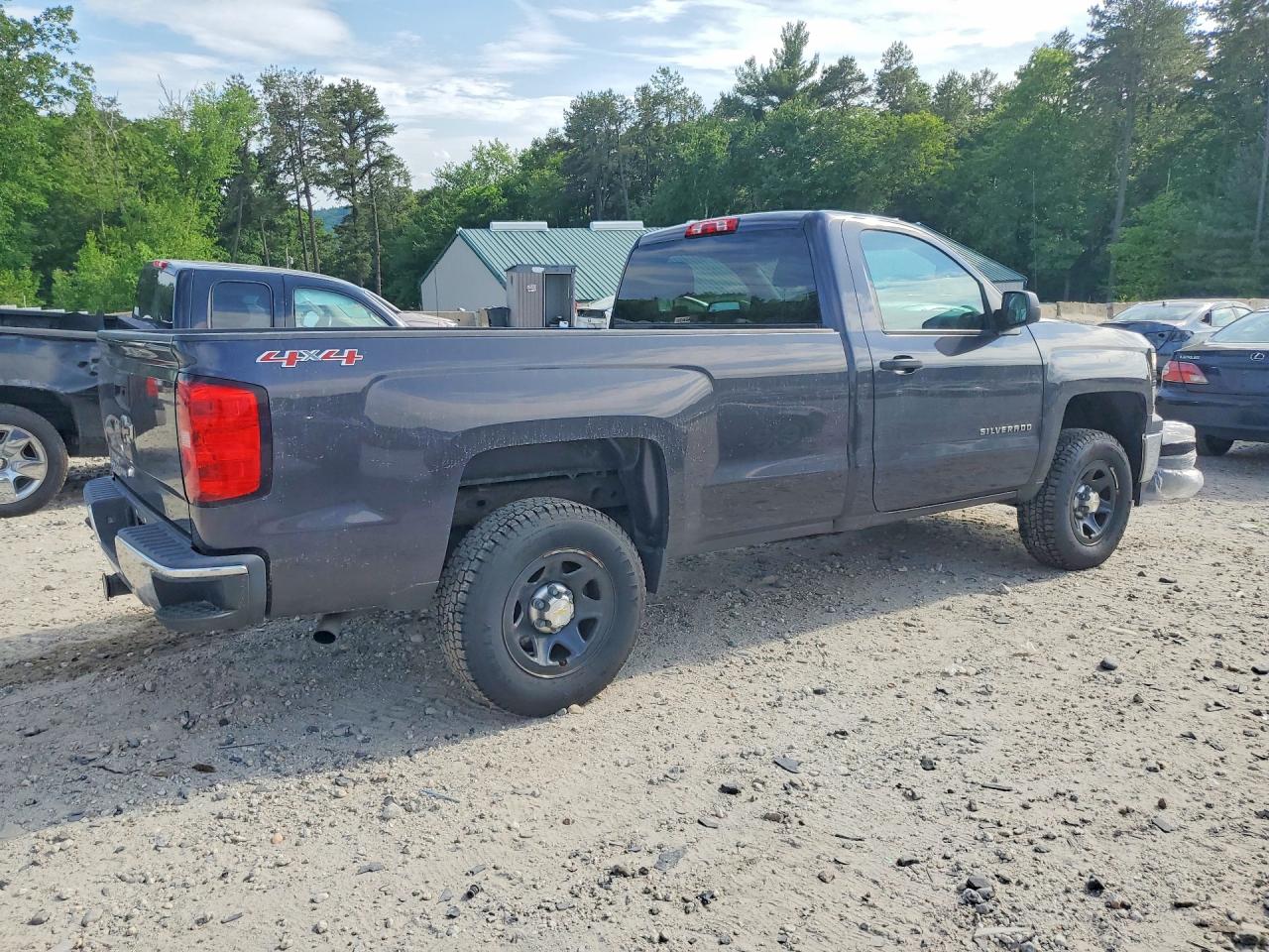 2015 Chevrolet Silverado K1500 Charcoal vin: 1GCNKPEC4FZ147437