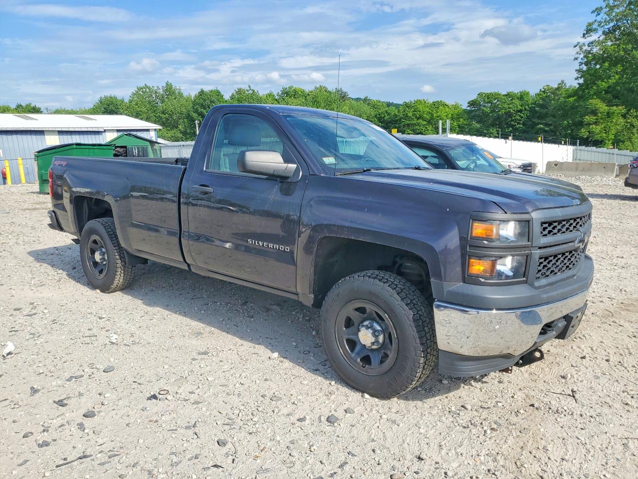 2015 Chevrolet Silverado K1500 Charcoal vin: 1GCNKPEC4FZ147437