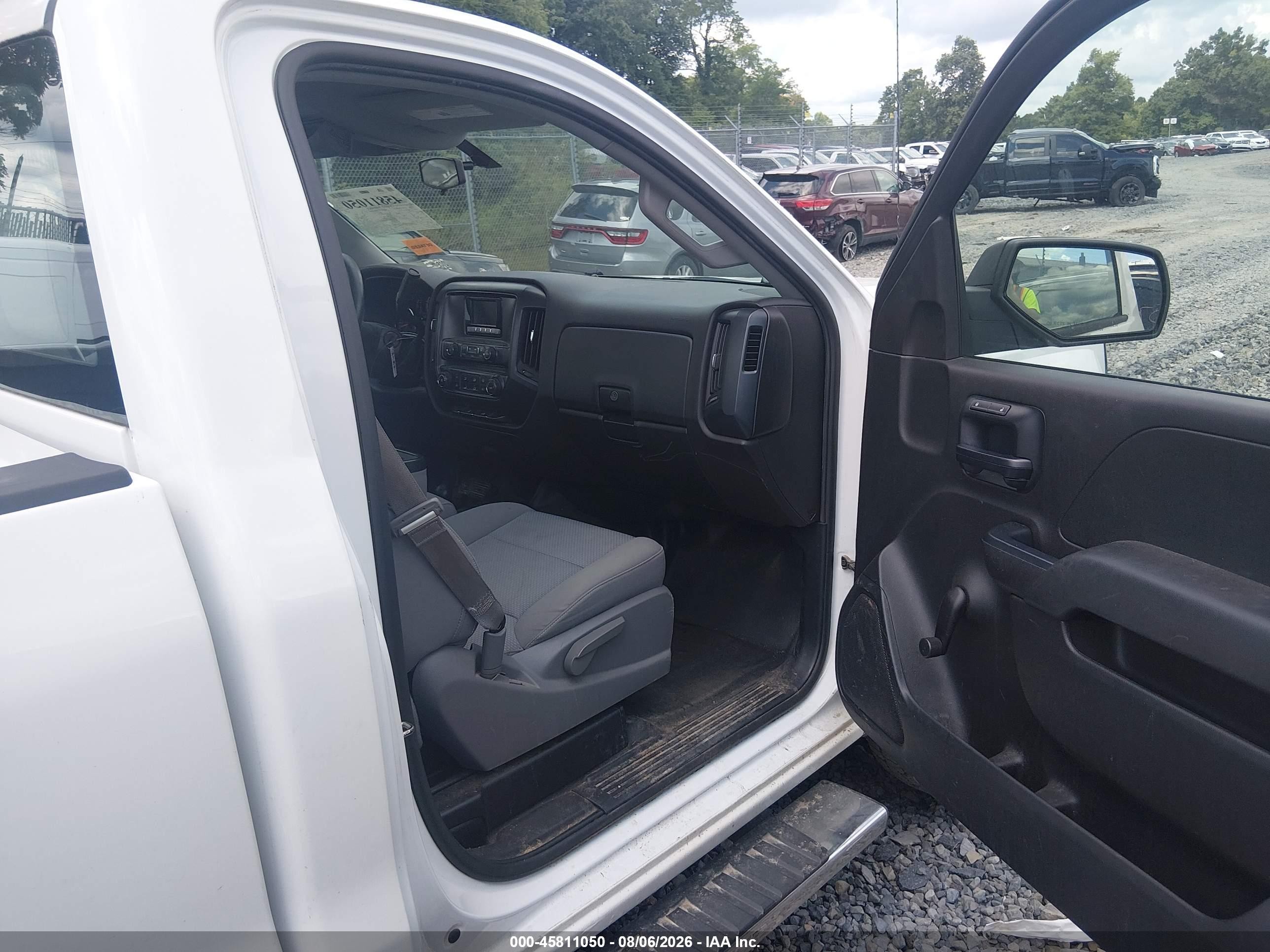 2014 Chevrolet Silverado 1500 Work Truck White vin: 1GCNKPEC5EZ282456