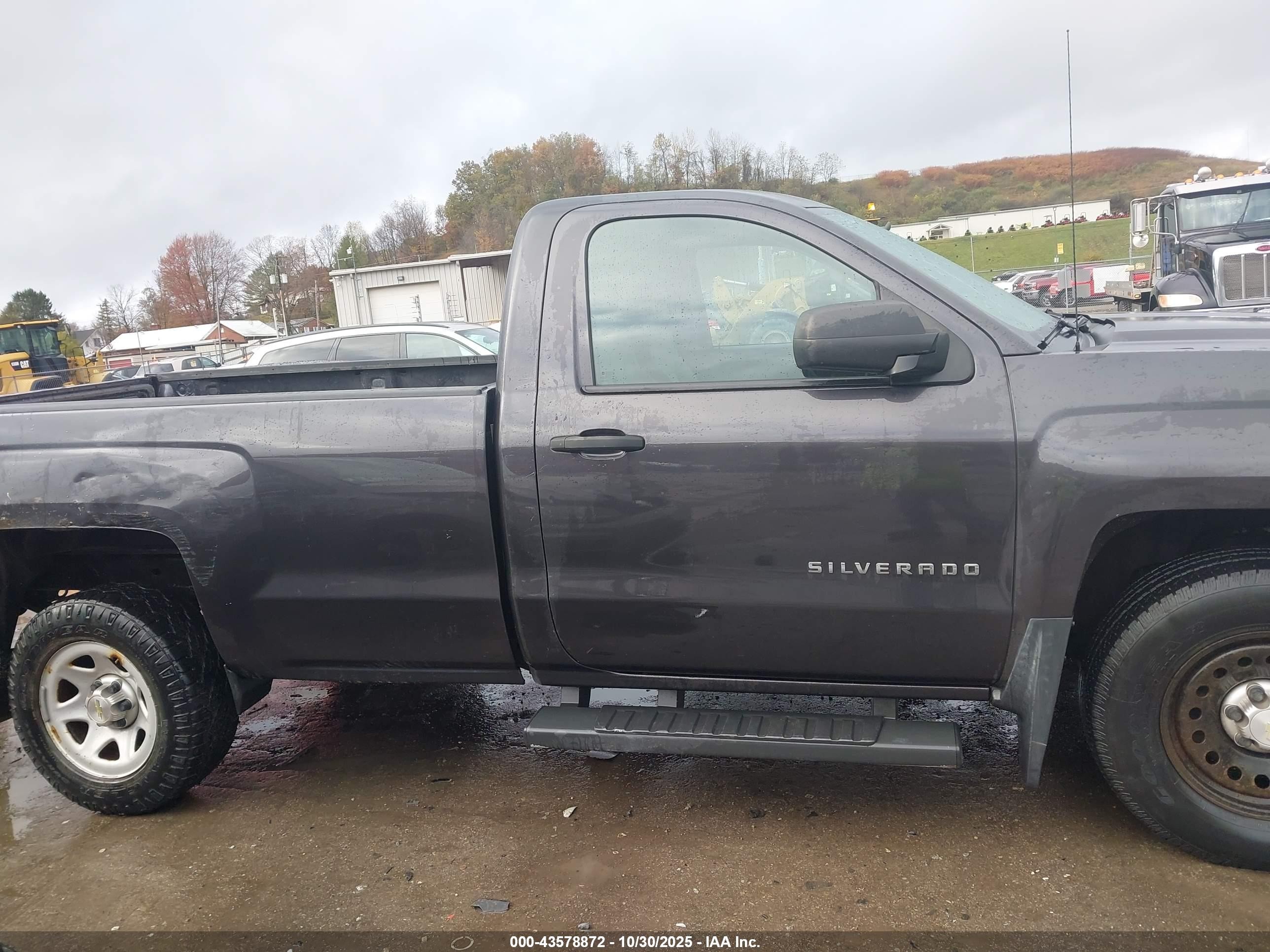 2015 Chevrolet Silverado 1500 Wt Черный vin: 1GCNKPEC6FZ180147