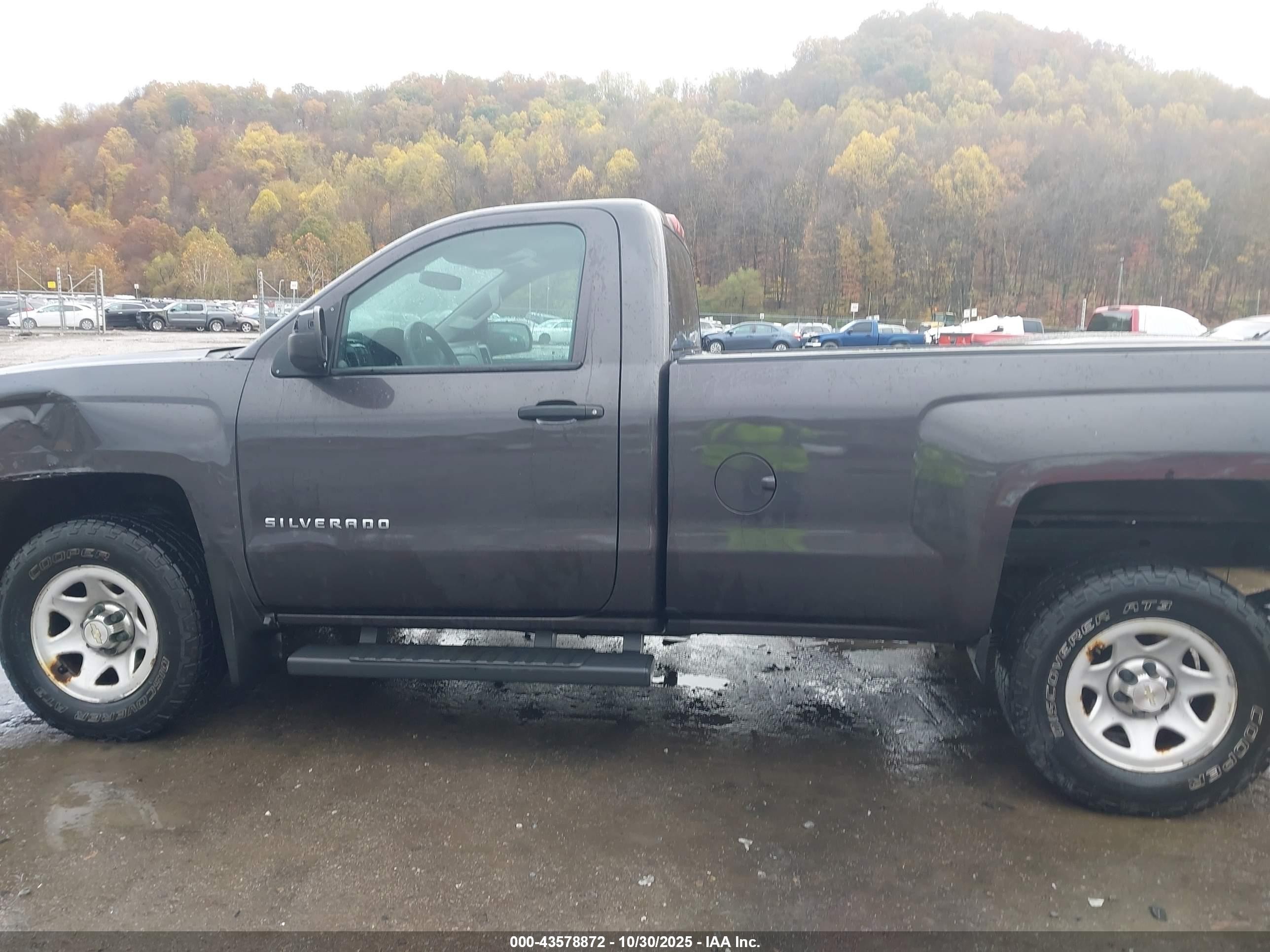 2015 Chevrolet Silverado 1500 Wt Черный vin: 1GCNKPEC6FZ180147