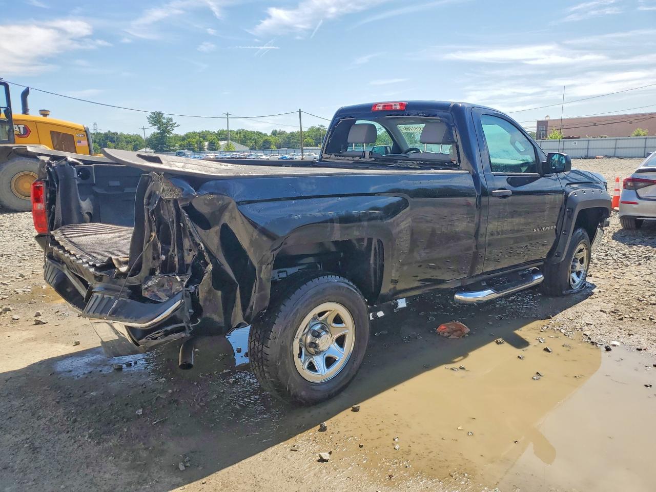 2014 Chevrolet Silverado K1500 Black vin: 1GCNKPEC7EZ388679