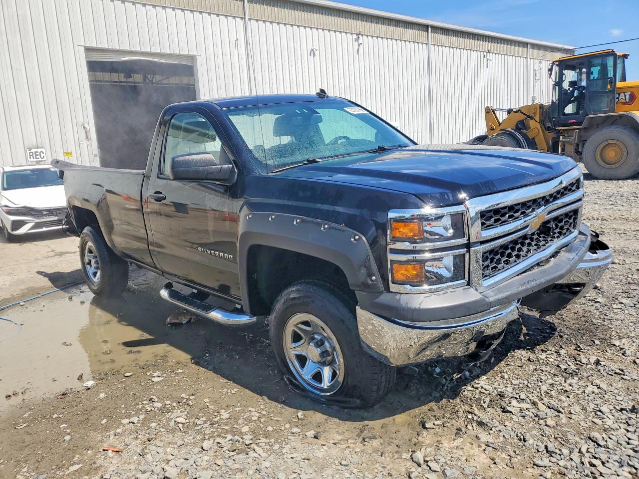 2014 Chevrolet Silverado K1500 Black vin: 1GCNKPEC7EZ388679