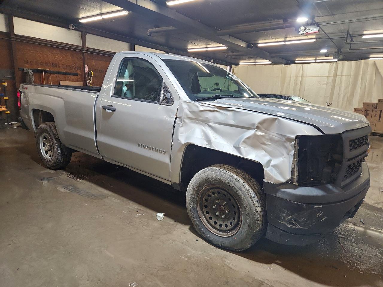 2015 Chevrolet Silverado K1500 Silver vin: 1GCNKPEC7FZ145732