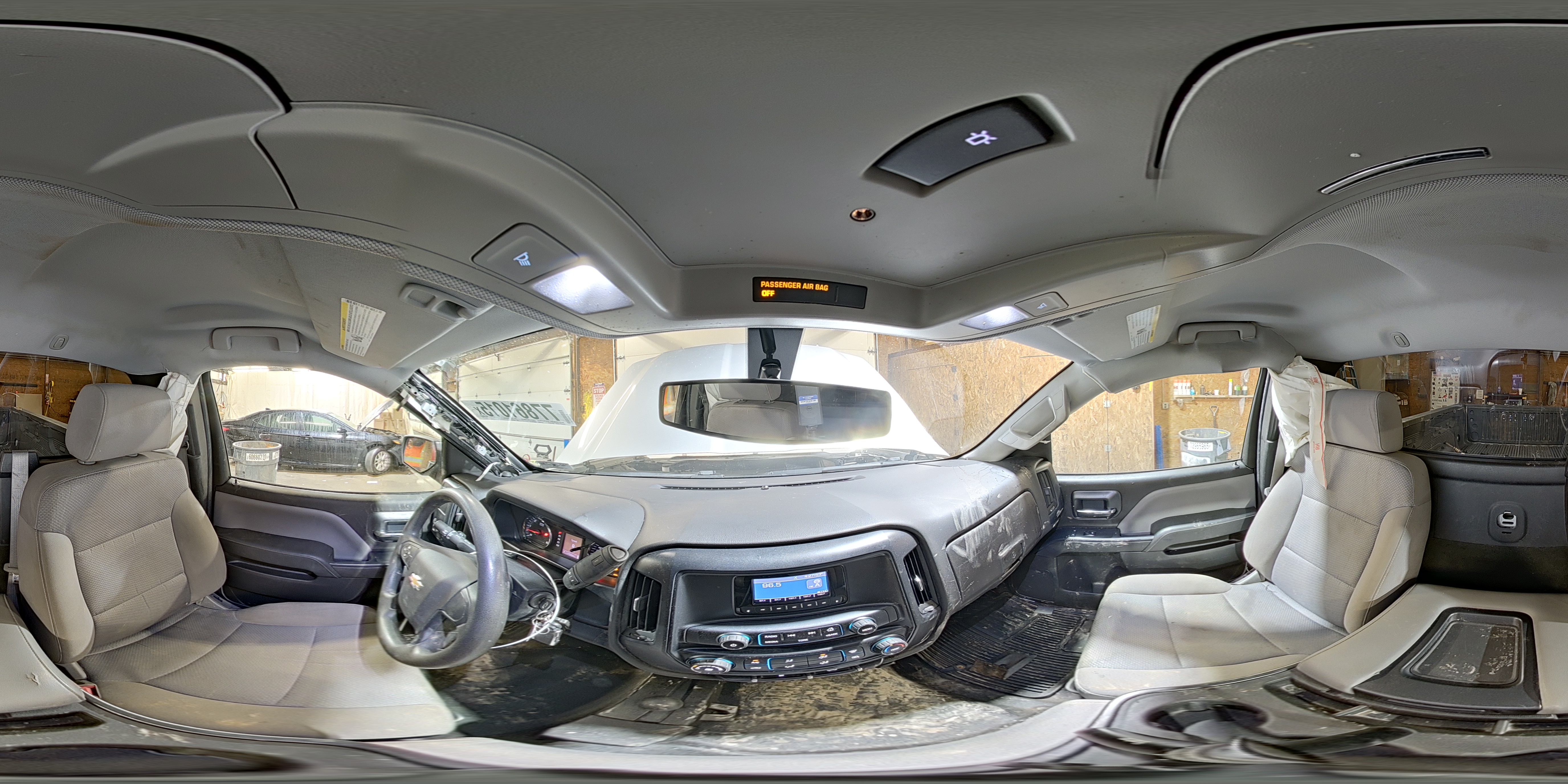 2015 Chevrolet Silverado K1500 Silver vin: 1GCNKPEC7FZ145732