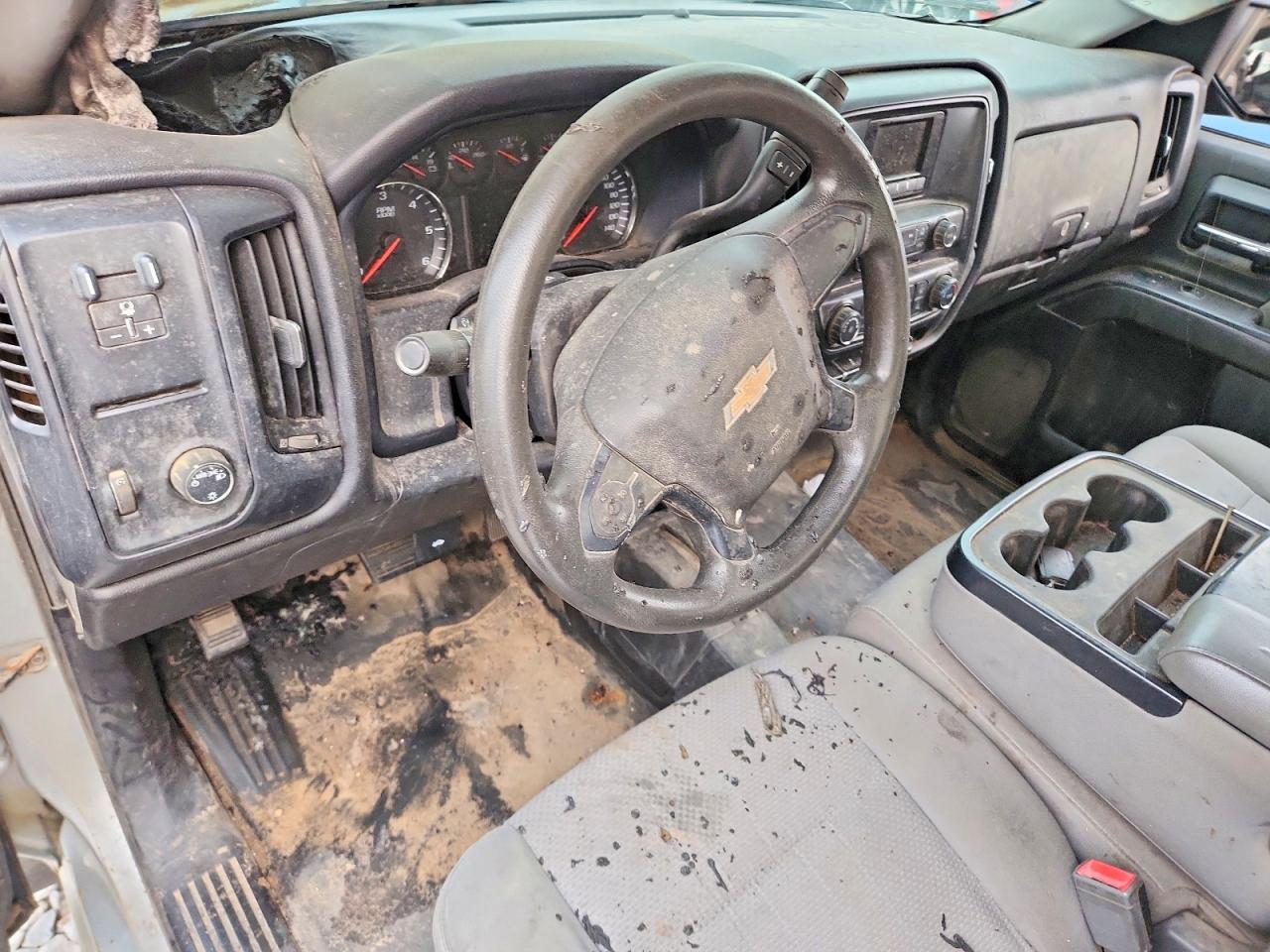 2015 Chevrolet Silverado K1500 Silver vin: 1GCNKPEC7FZ363363