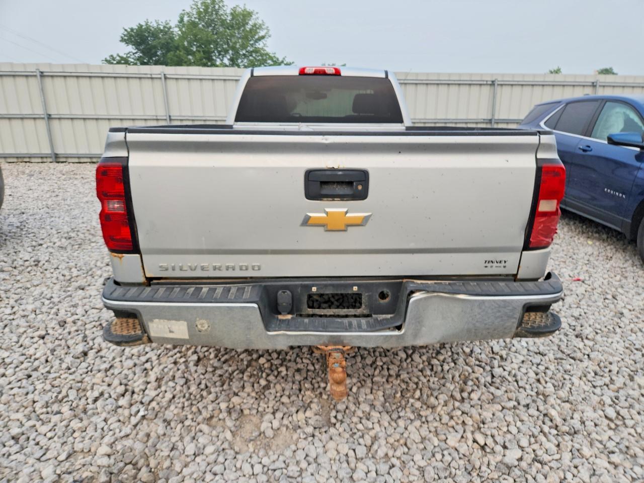2015 Chevrolet Silverado K1500 Silver vin: 1GCNKPEC7FZ363363