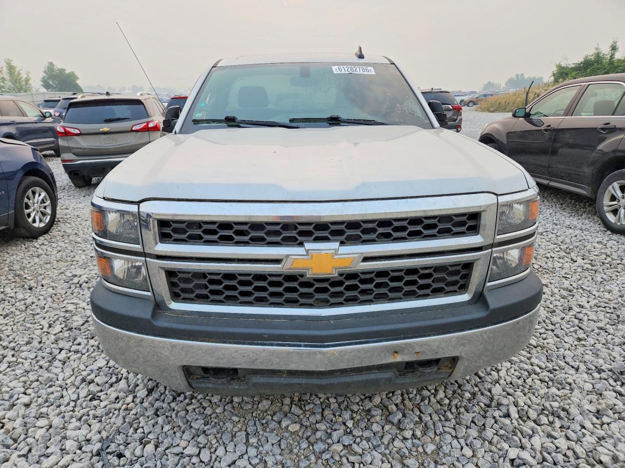 2015 Chevrolet Silverado K1500 Silver vin: 1GCNKPEC7FZ363363