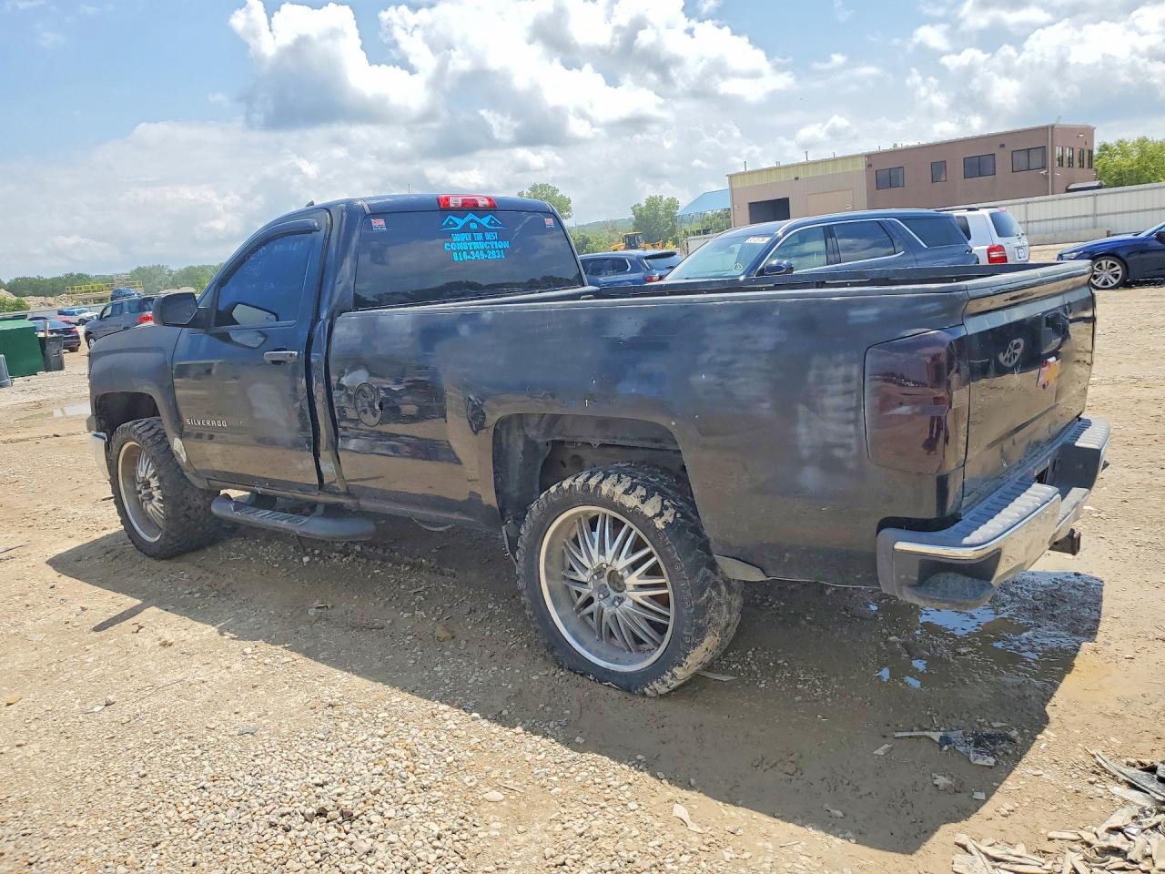 2015 Chevrolet Silverado K1500 Black vin: 1GCNKPEC9FZ440461