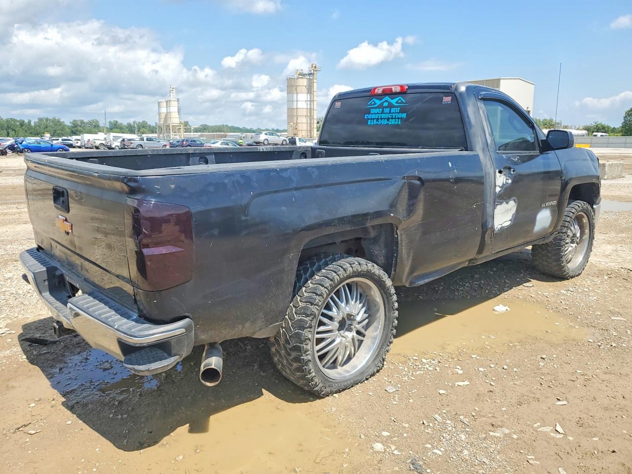 2015 Chevrolet Silverado K1500 Black vin: 1GCNKPEC9FZ440461