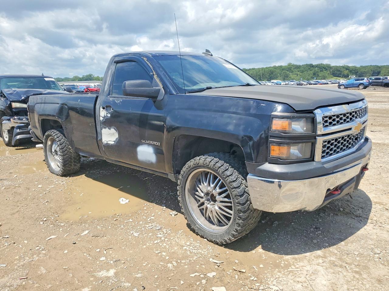 2015 Chevrolet Silverado K1500 Black vin: 1GCNKPEC9FZ440461