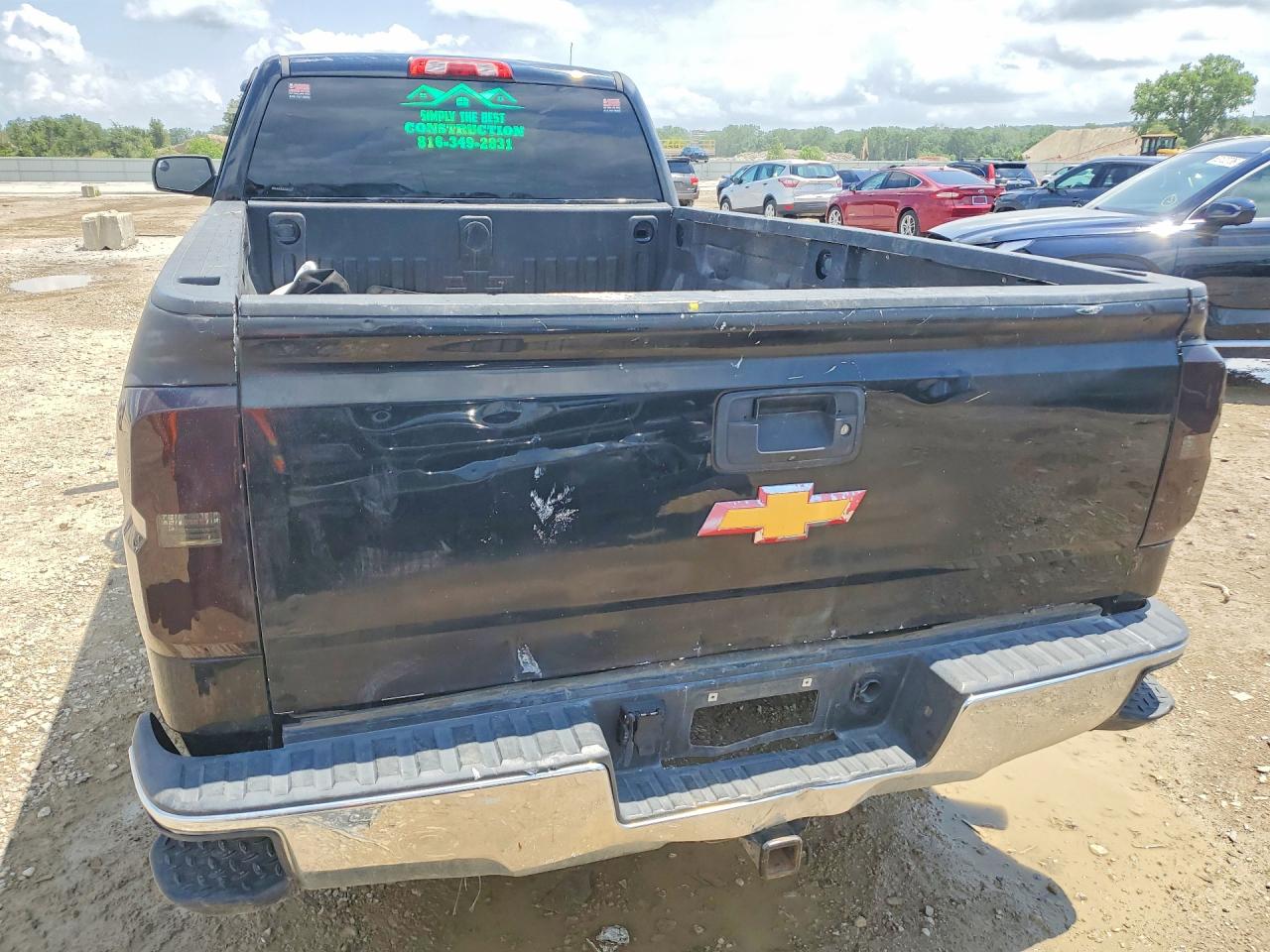 2015 Chevrolet Silverado K1500 Black vin: 1GCNKPEC9FZ440461