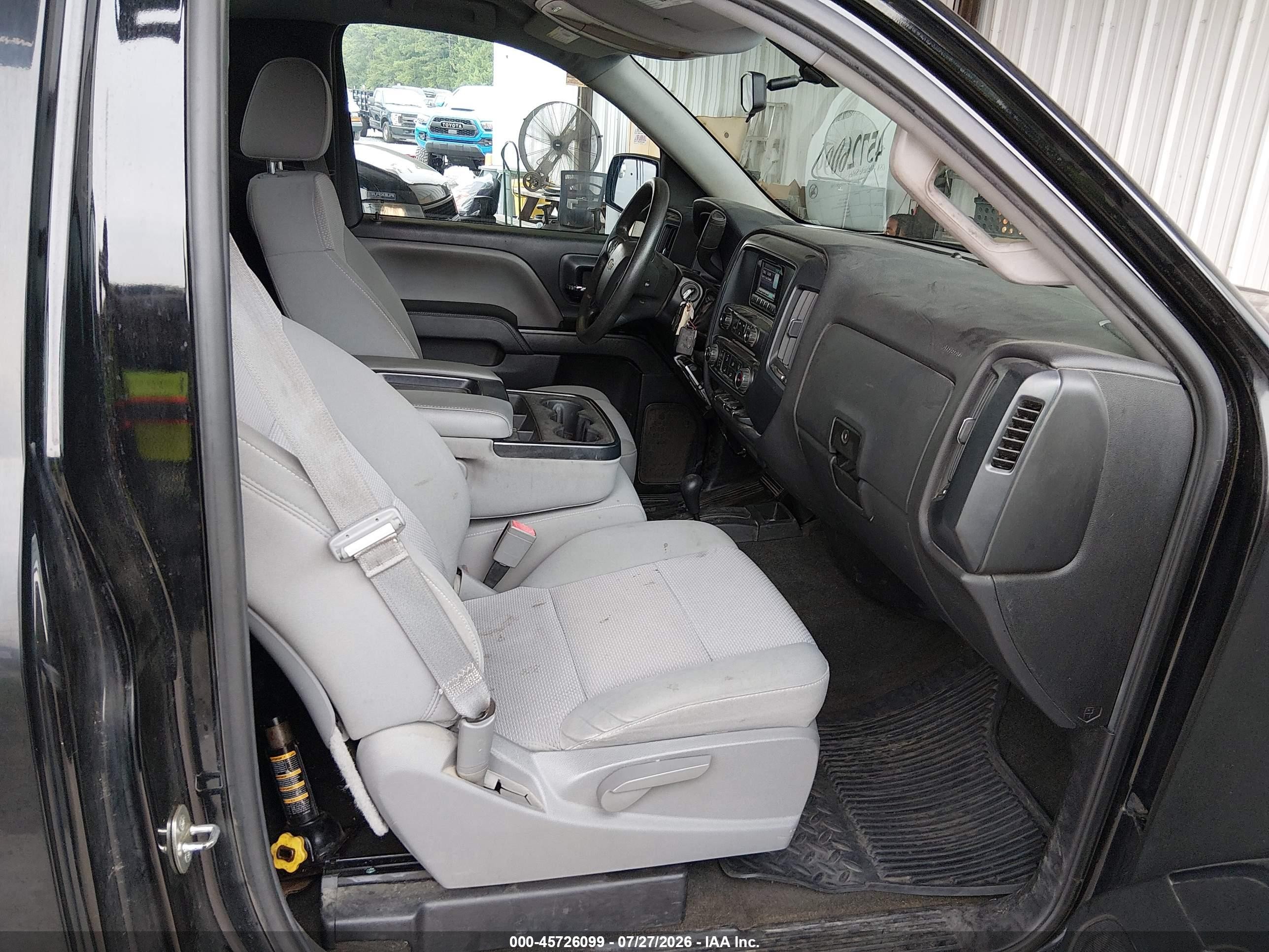 2015 Chevrolet Silverado 1500 Work Truck Черный vin: 1GCNKPEH1FZ368831