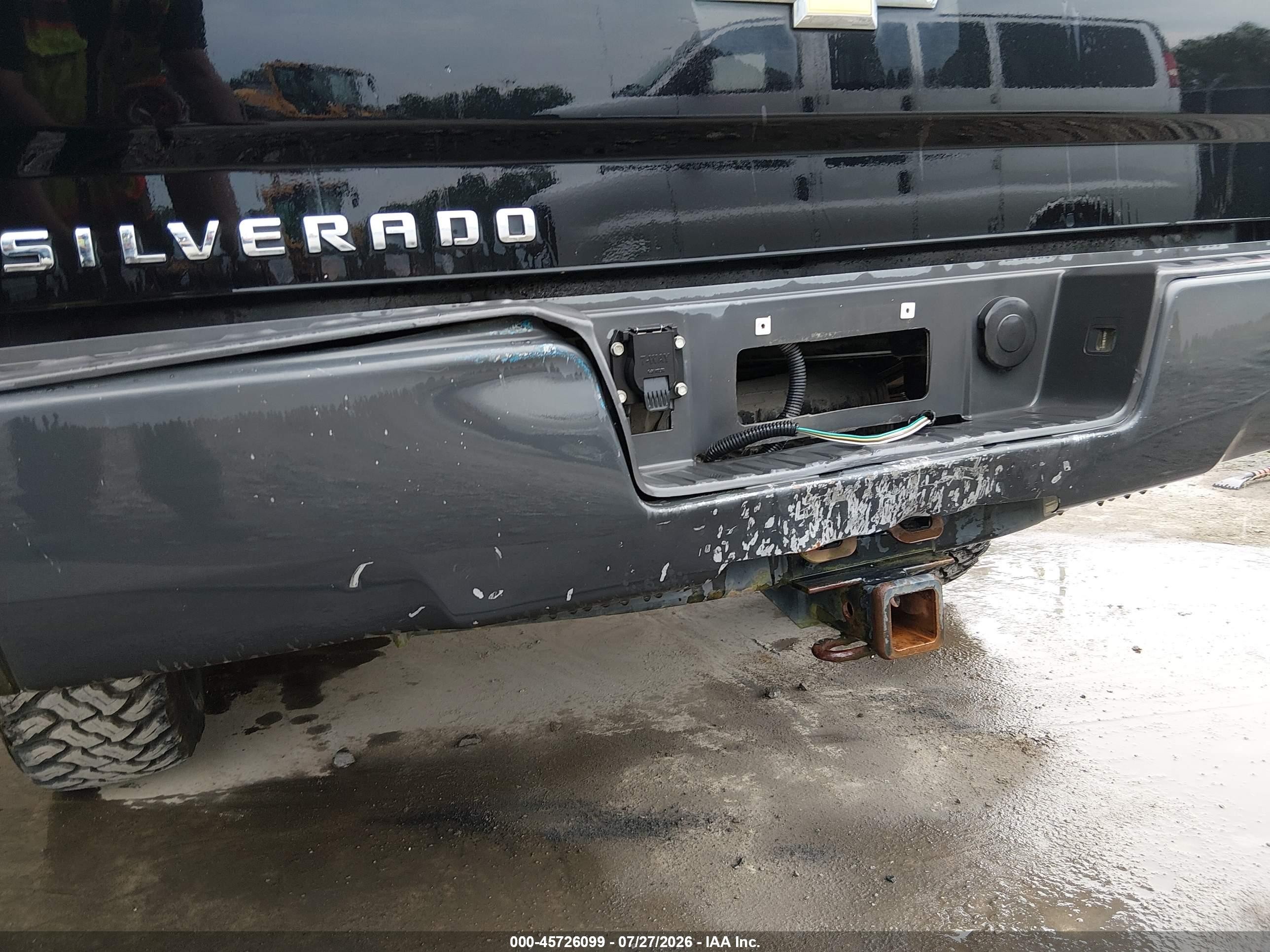 2015 Chevrolet Silverado 1500 Work Truck Черный vin: 1GCNKPEH1FZ368831