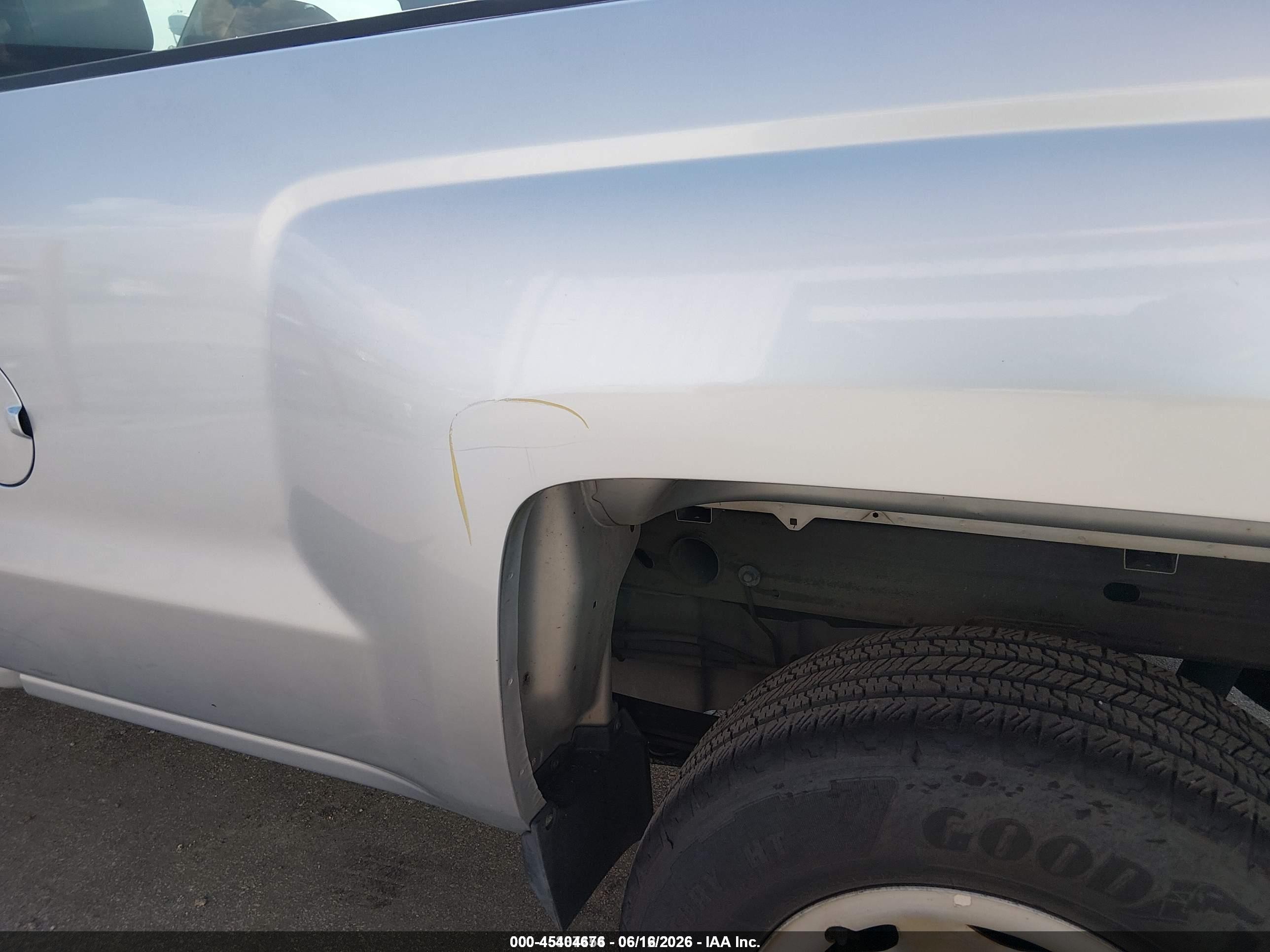 2015 Chevrolet Silverado 1500 Work Truck Silver vin: 1GCNKPEH2FZ204486