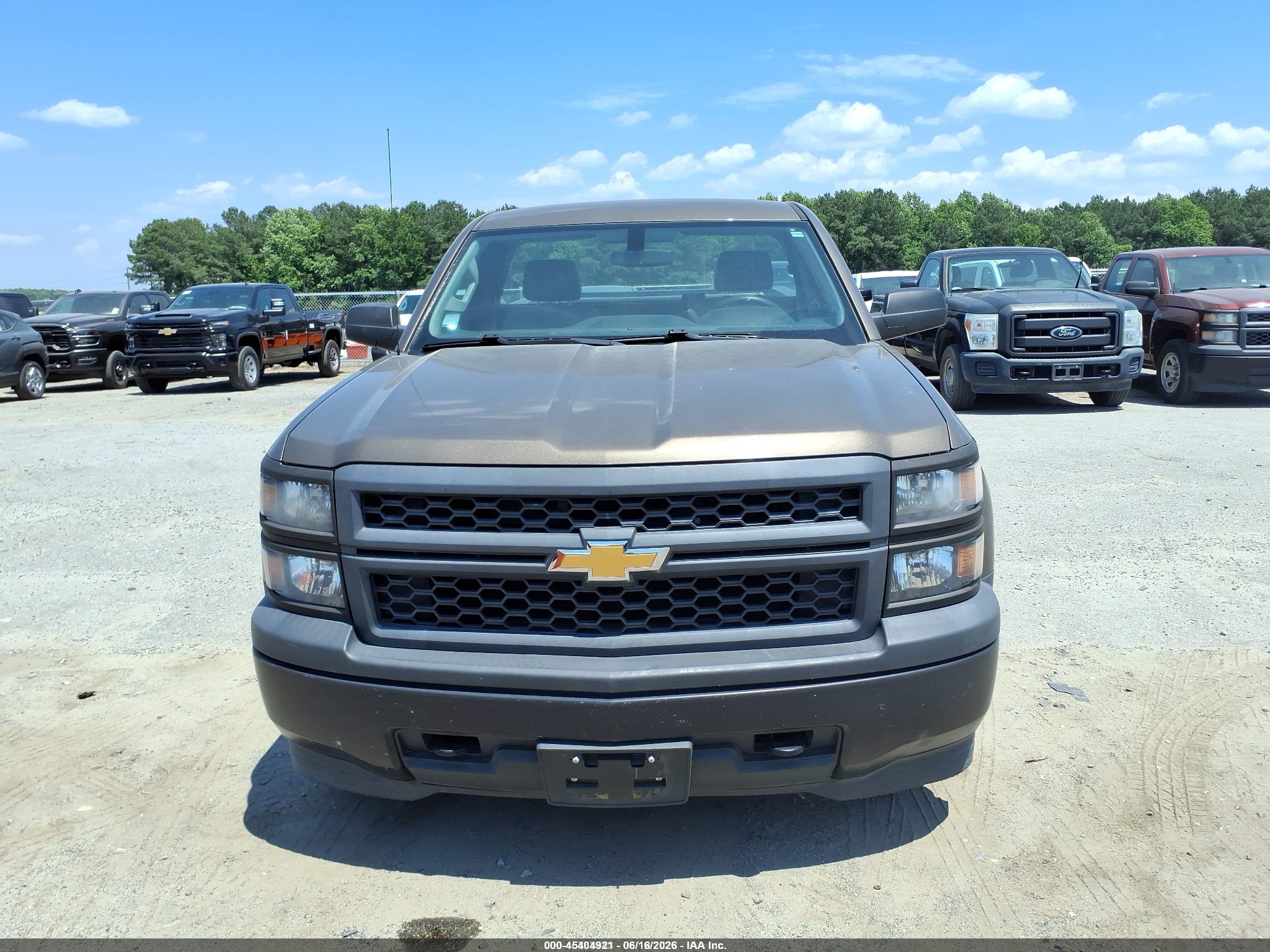 2015 Chevrolet Silverado 1500 Work Truck Brown vin: 1GCNKPEH4FZ341199