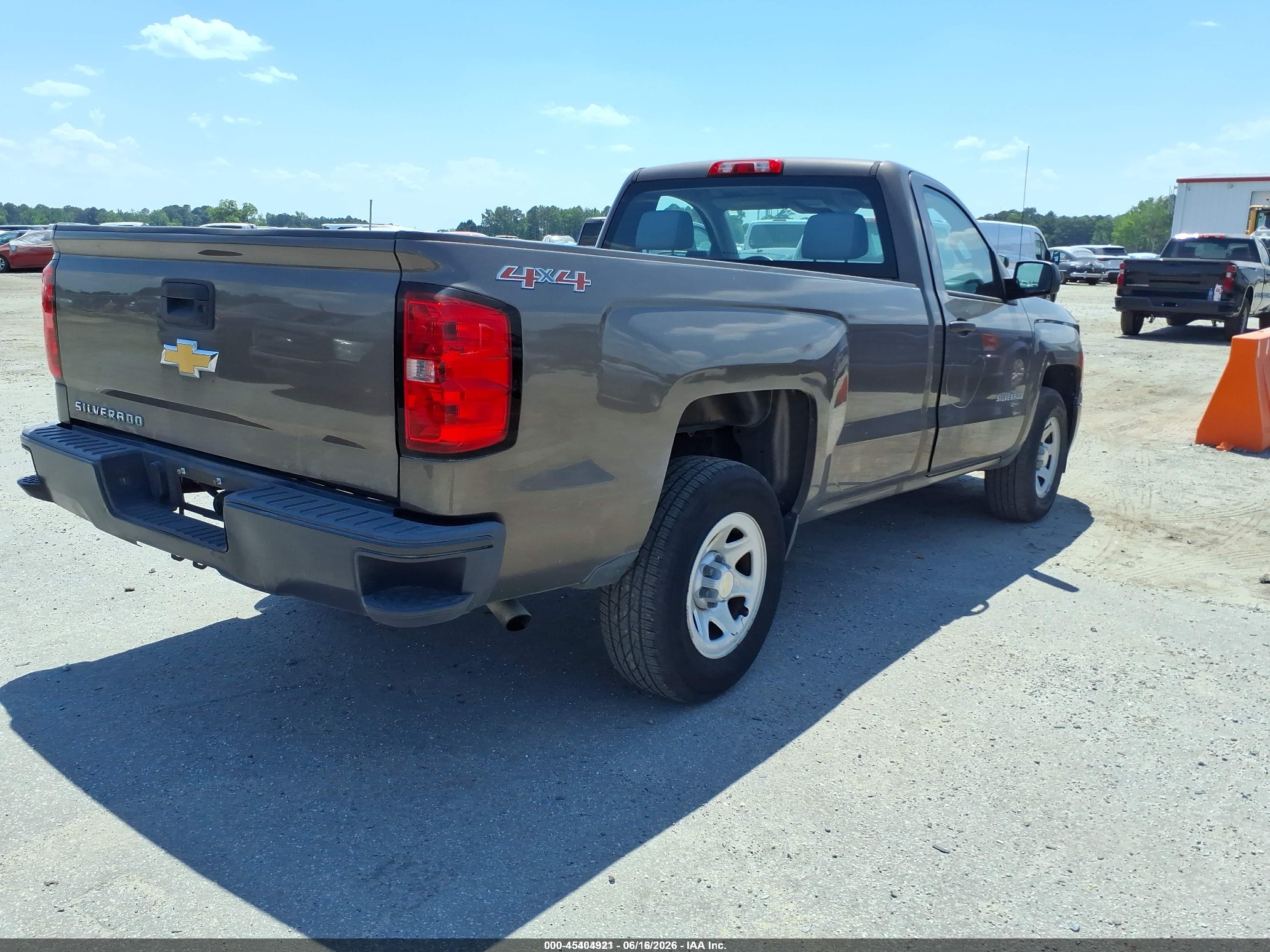 2015 Chevrolet Silverado 1500 Work Truck Brown vin: 1GCNKPEH4FZ341199
