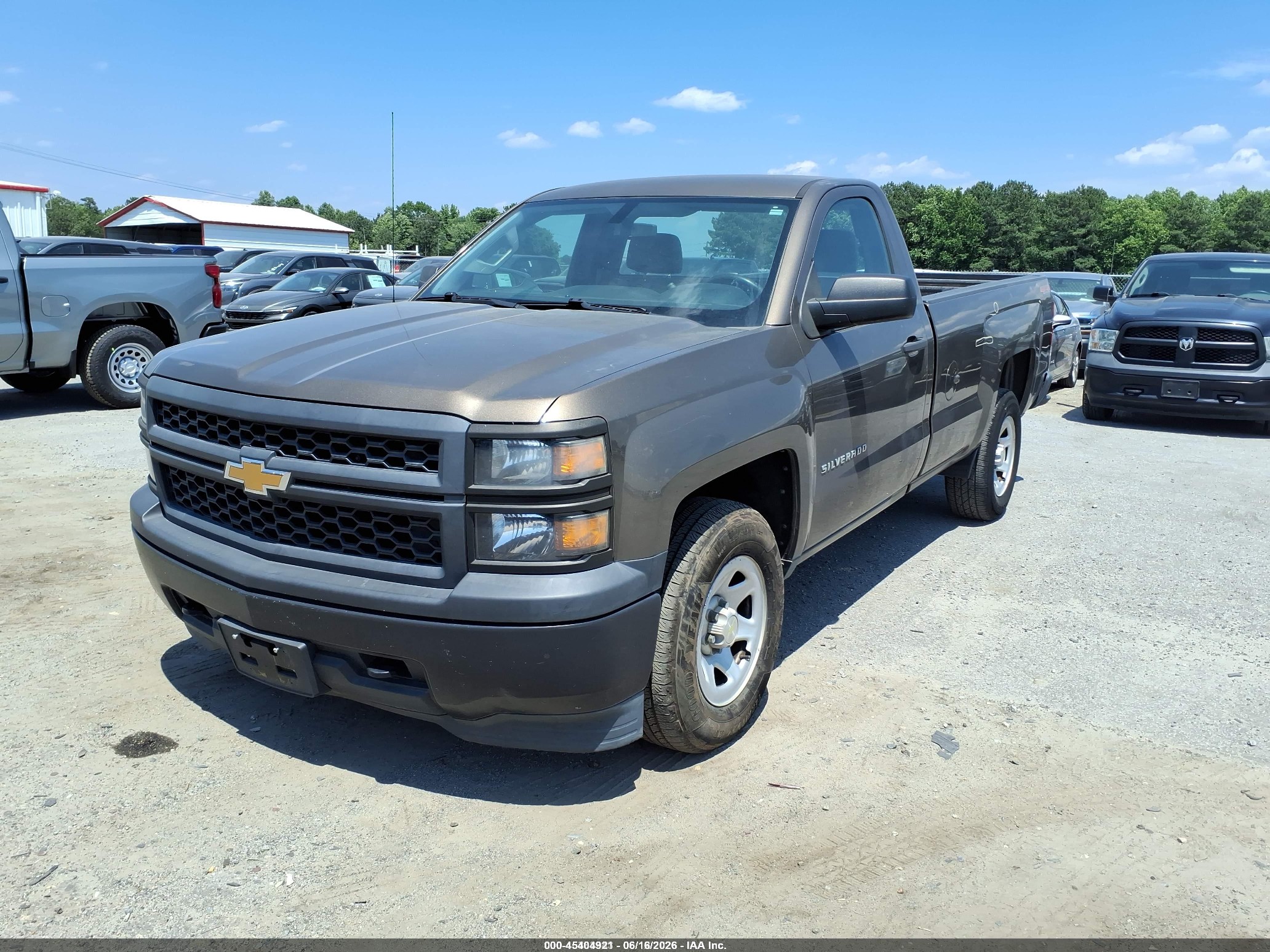 2015 Chevrolet Silverado 1500 Work Truck Brown vin: 1GCNKPEH4FZ341199