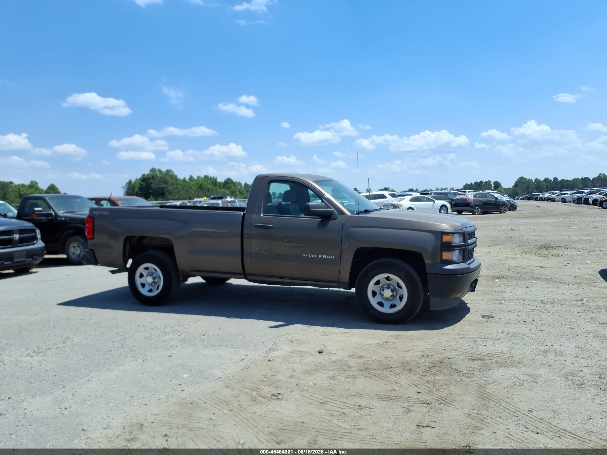 2015 Chevrolet Silverado 1500 Work Truck Brown vin: 1GCNKPEH4FZ341199