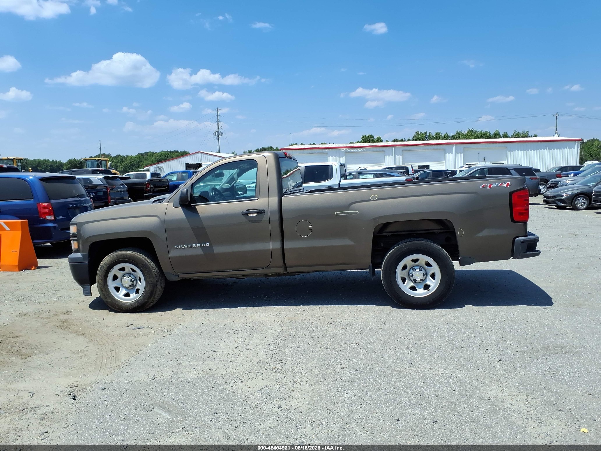 2015 Chevrolet Silverado 1500 Work Truck Brown vin: 1GCNKPEH4FZ341199