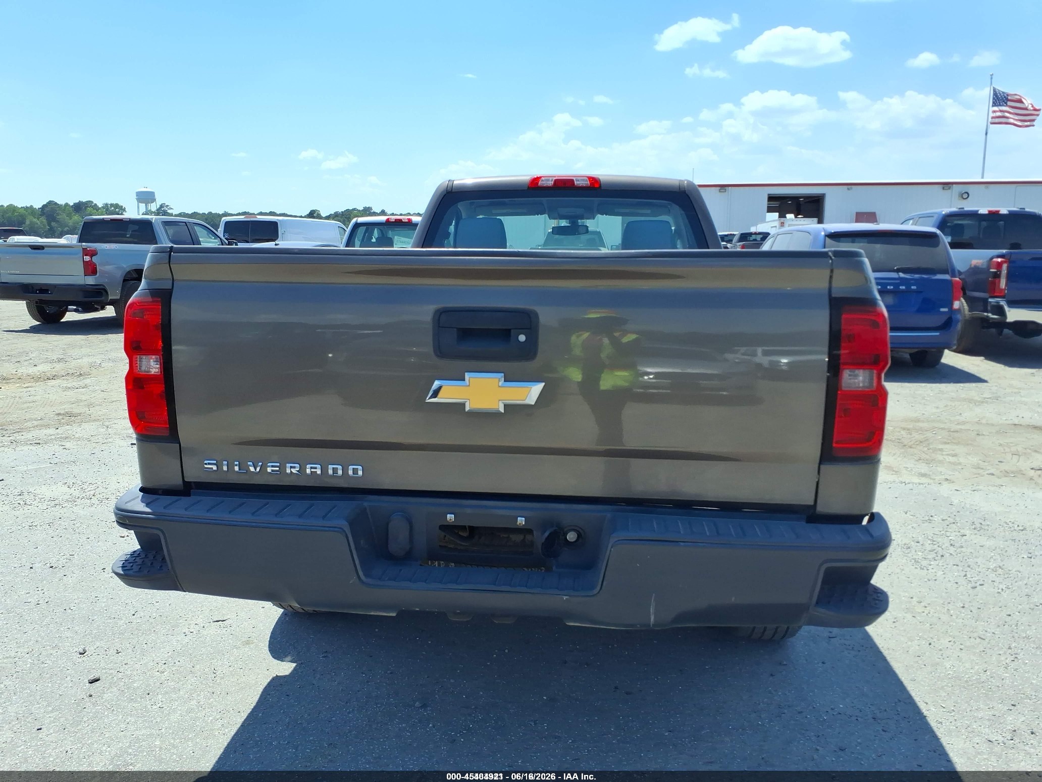 2015 Chevrolet Silverado 1500 Work Truck Brown vin: 1GCNKPEH4FZ341199