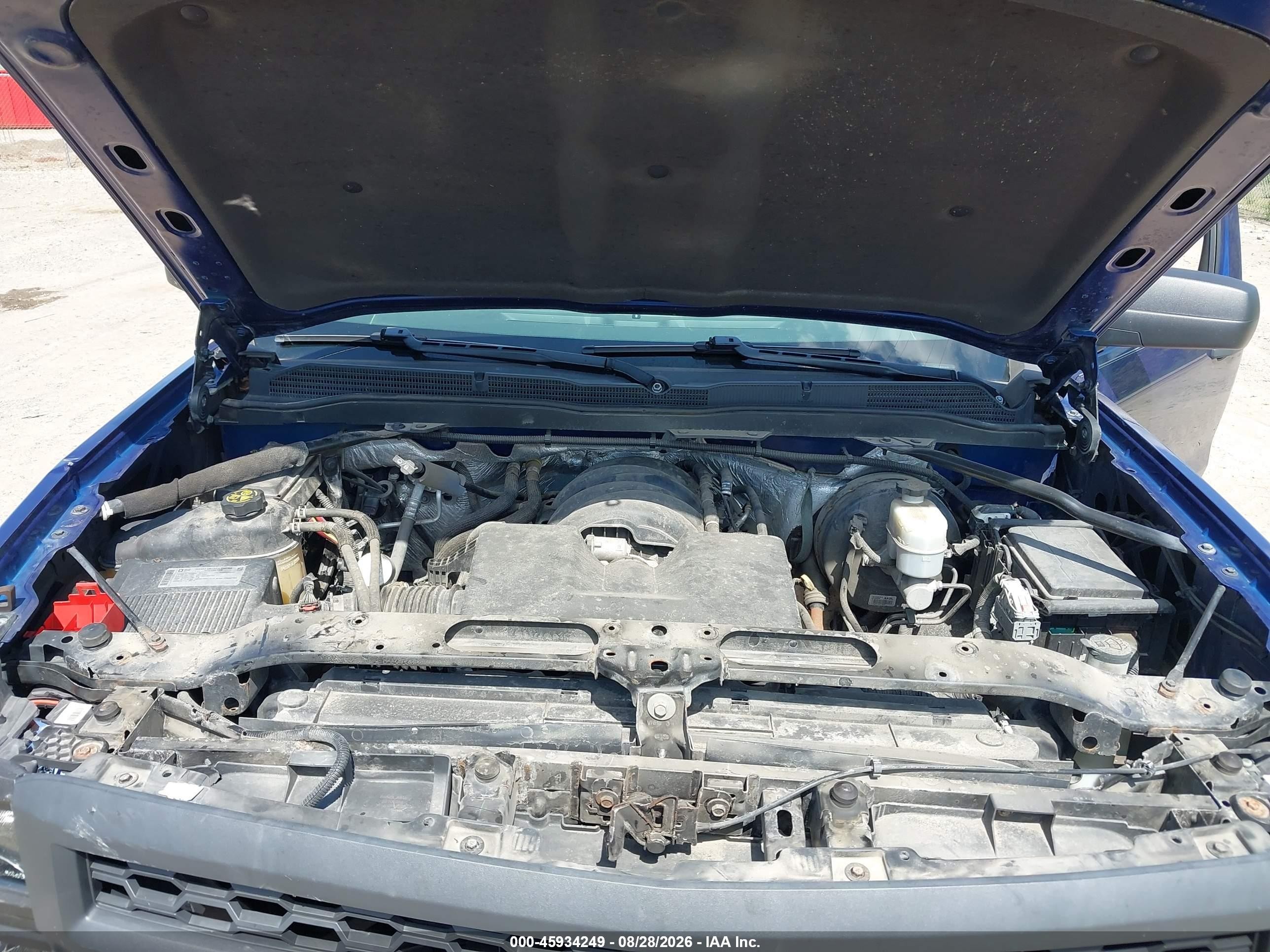 2014 Chevrolet Silverado 1500 Work Truck Синий vin: 1GCNKPEH5EZ252644