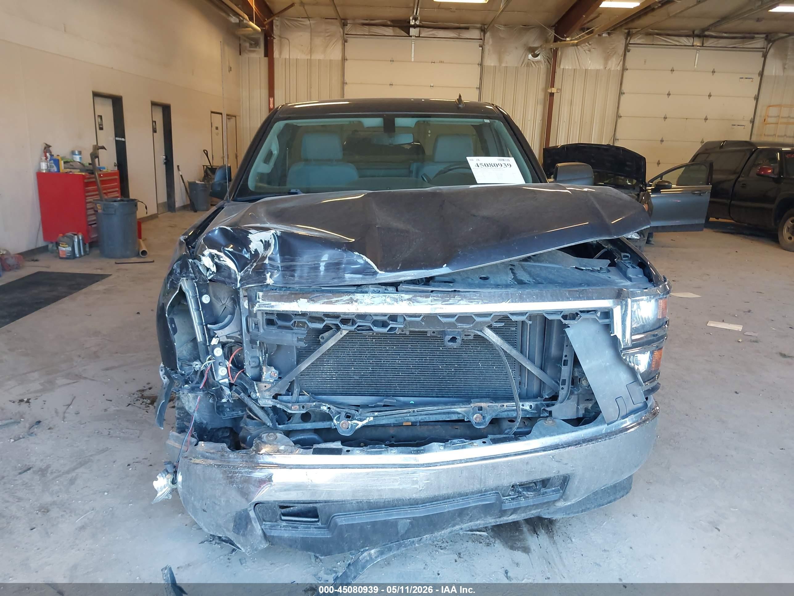 2014 Chevrolet Silverado 1500 Work Truck 2wt Gray vin: 1GCNKPEH5EZ336902