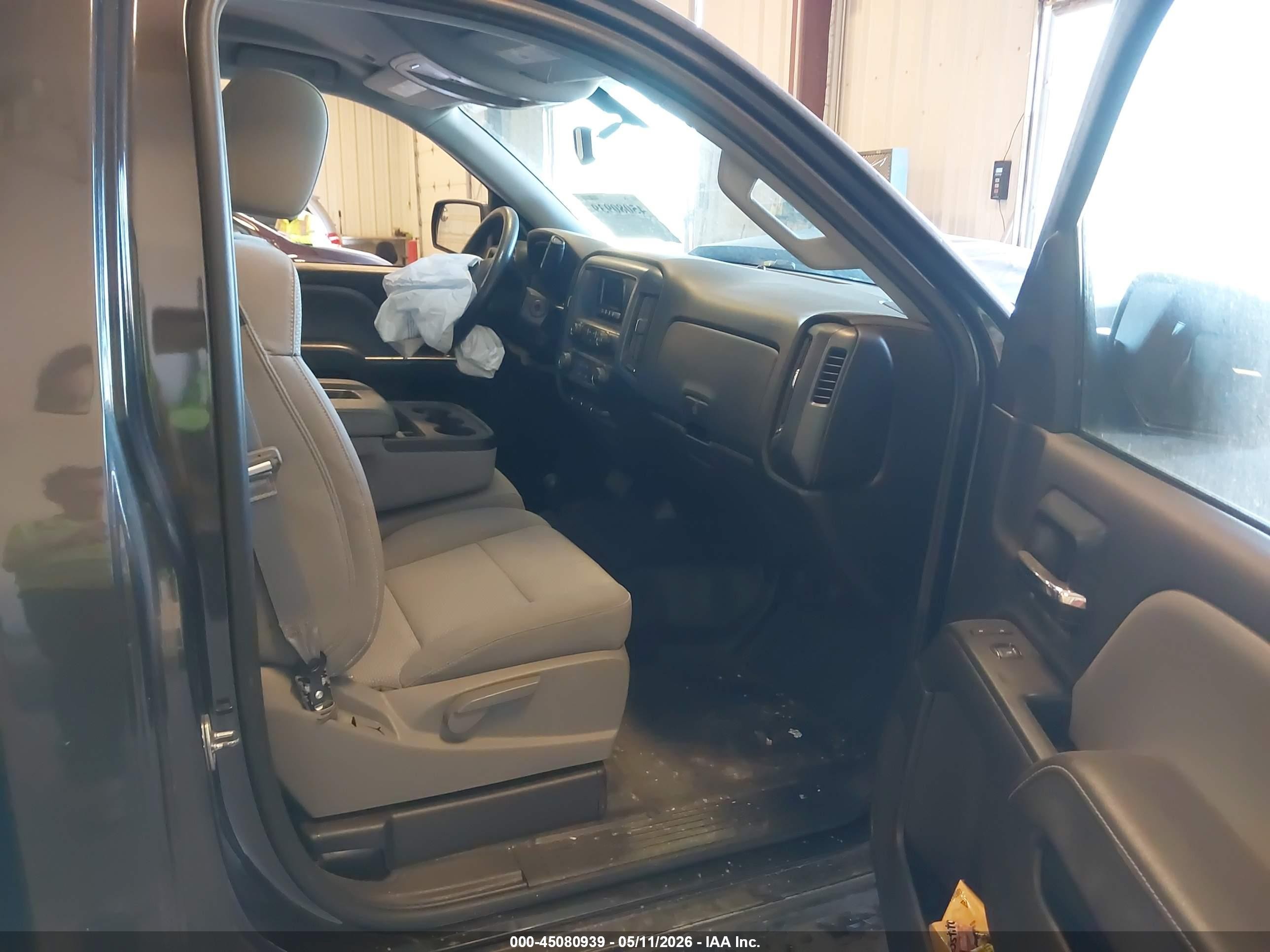 2014 Chevrolet Silverado 1500 Work Truck 2wt Gray vin: 1GCNKPEH5EZ336902