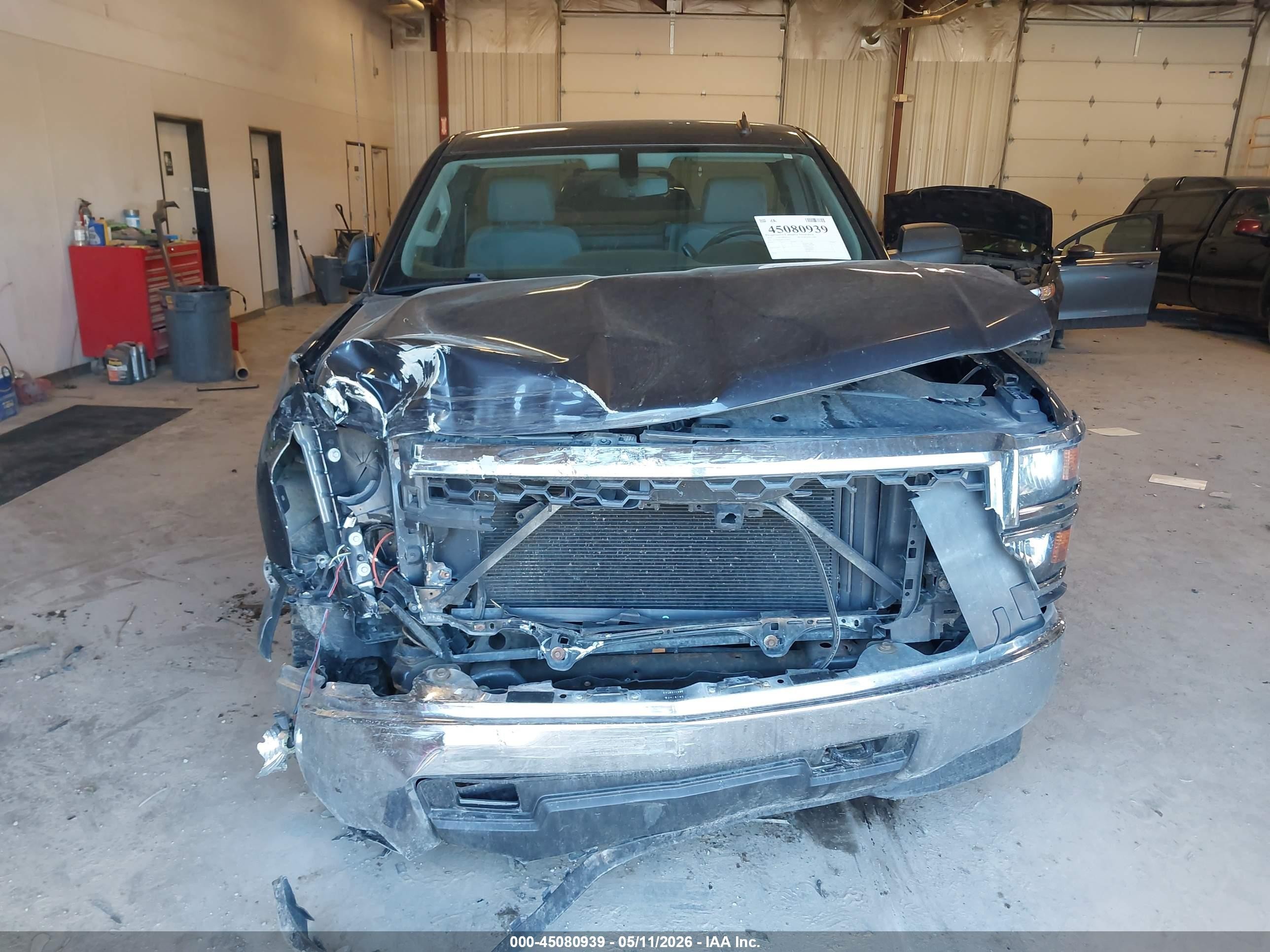 2014 Chevrolet Silverado 1500 Work Truck 2wt Gray vin: 1GCNKPEH5EZ336902