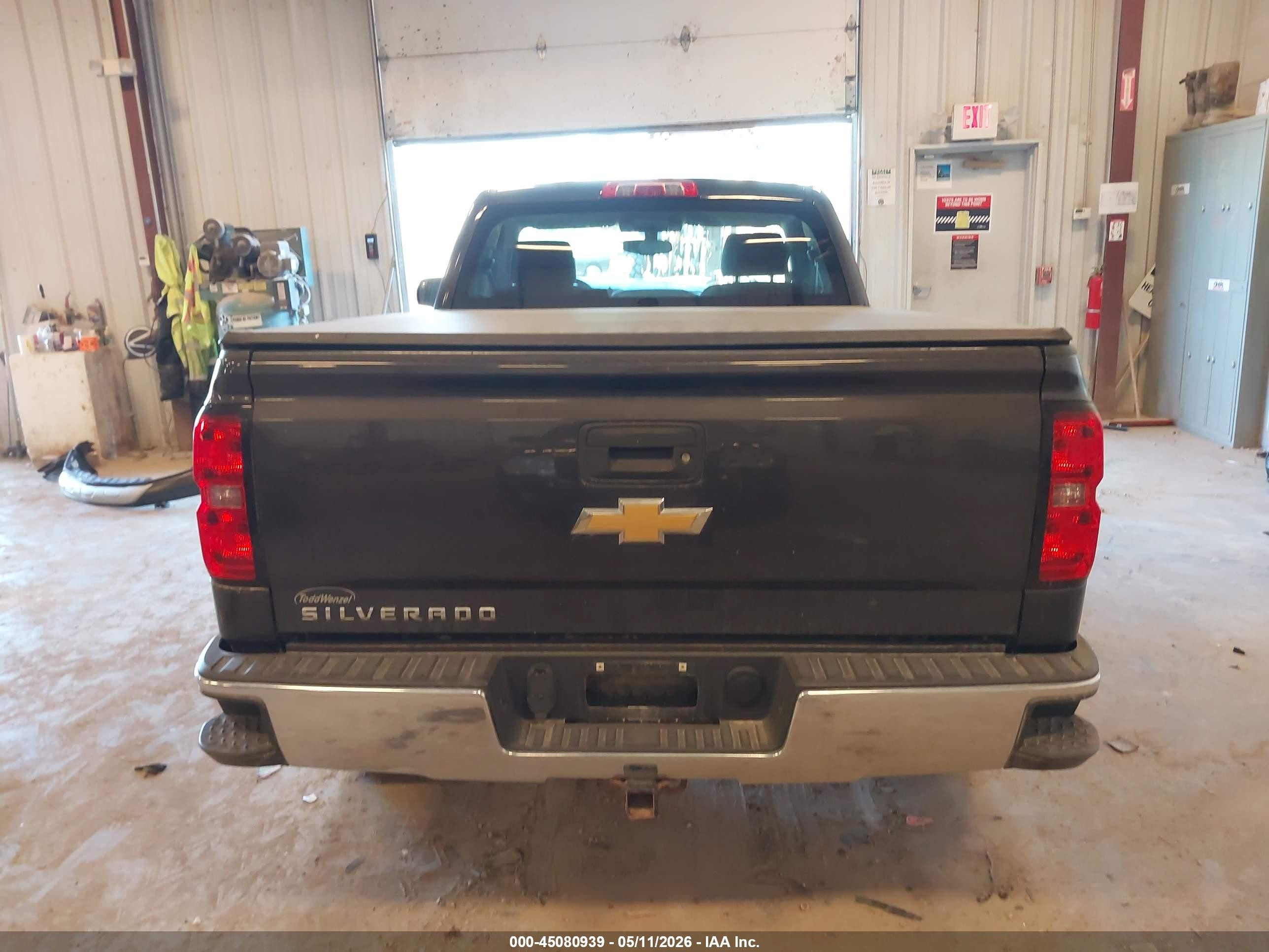 2014 Chevrolet Silverado 1500 Work Truck 2wt Gray vin: 1GCNKPEH5EZ336902