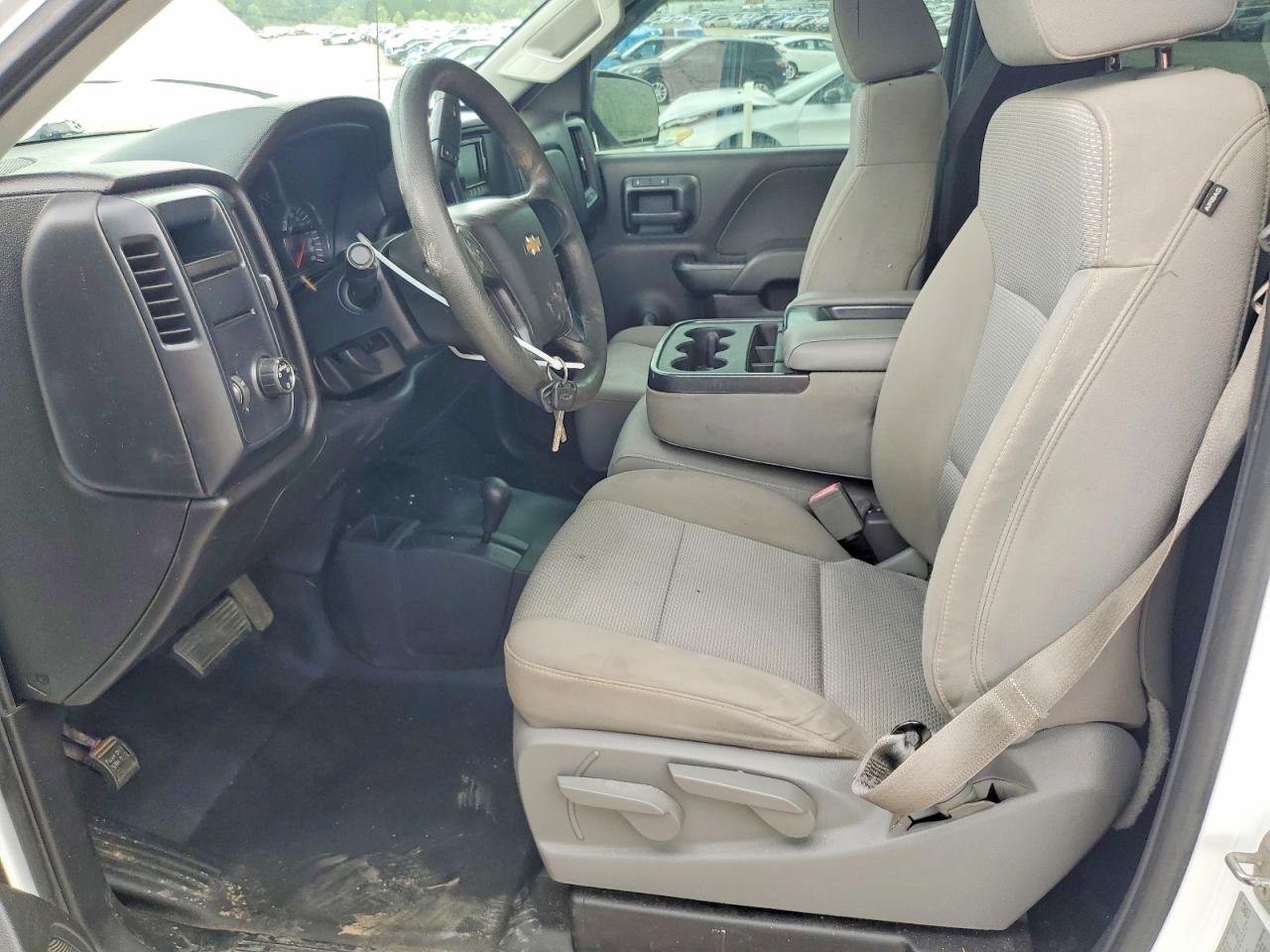 2014 Chevrolet Silverado K1500 Белый vin: 1GCNKPEH5EZ341047