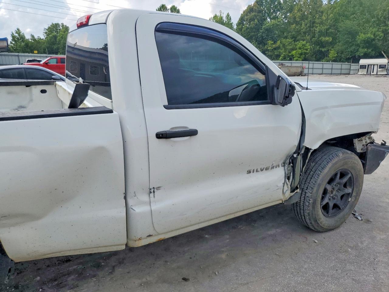 2014 Chevrolet Silverado K1500 Белый vin: 1GCNKPEH5EZ341047